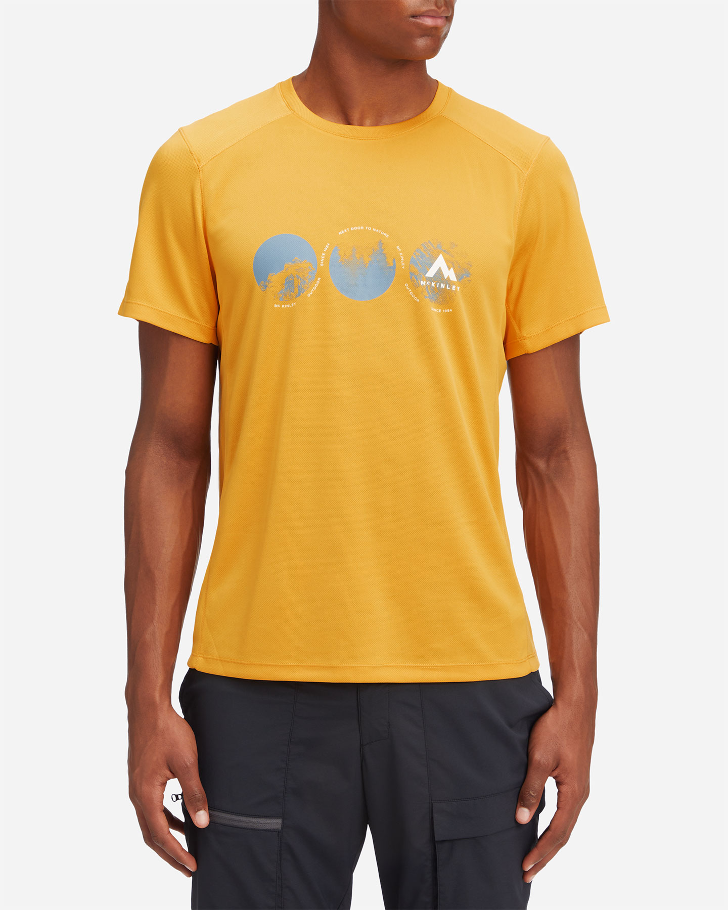 T-shirt MCKINLEY FABI II M - Giallo - 1 | Cisalfa Sport