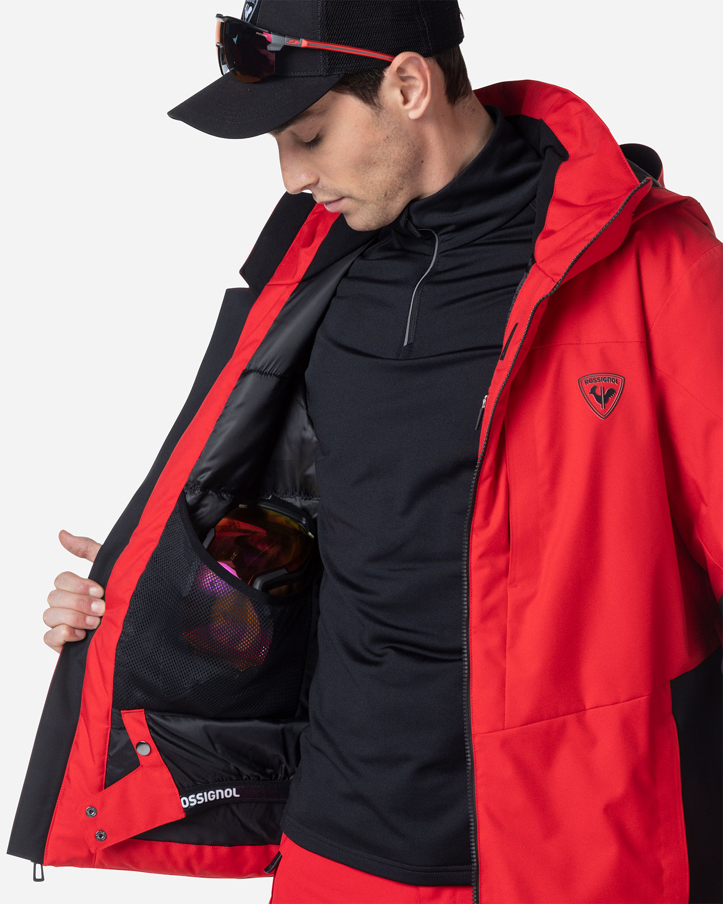 Giacca sci ROSSIGNOL ALL SPEED M - Rosso - 2 | Cisalfa Sport