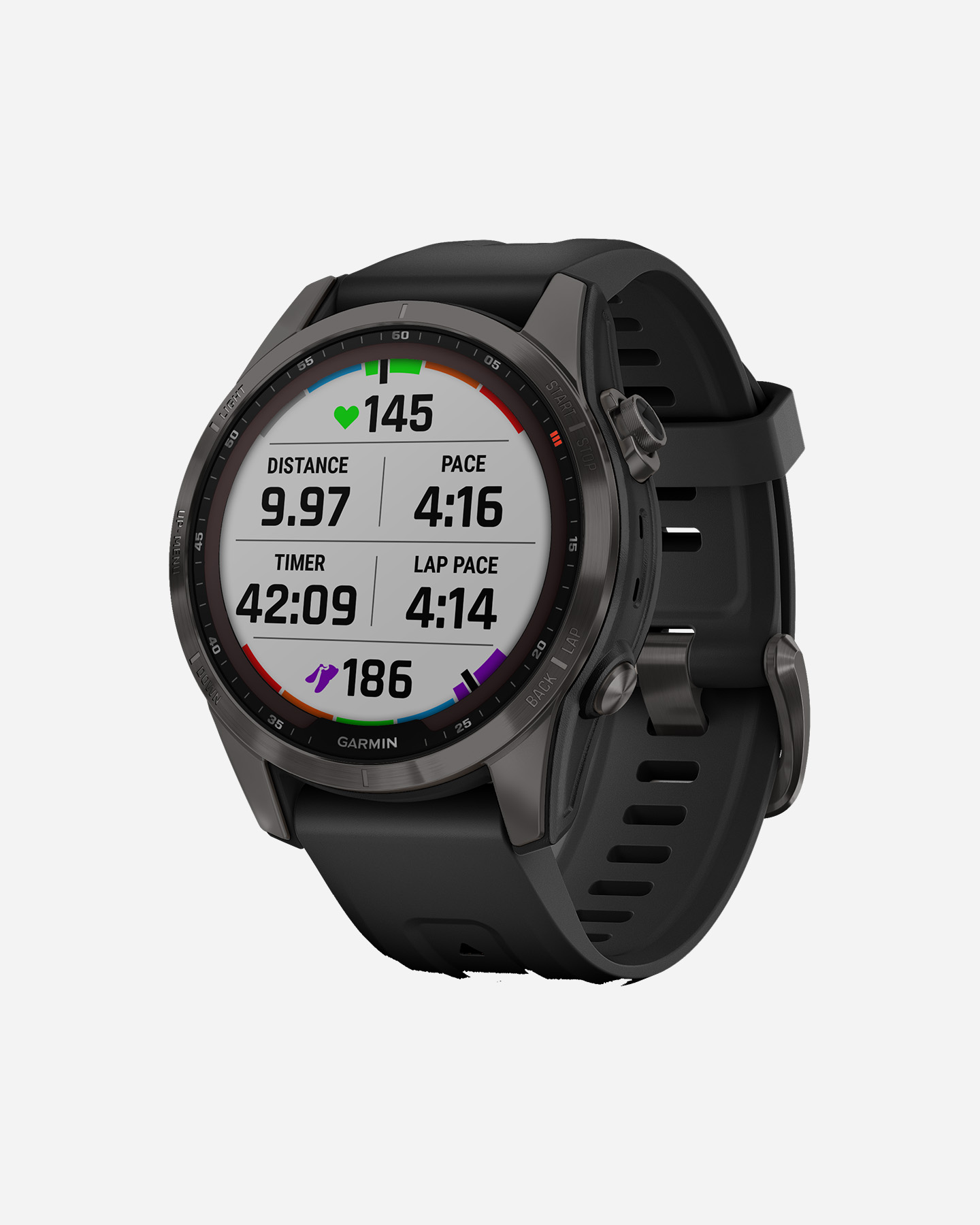 Orologio multifunzione GARMIN FENIX 7S SAPPHIRE SOLAR - Grigio - 1 | Cisalfa Sport