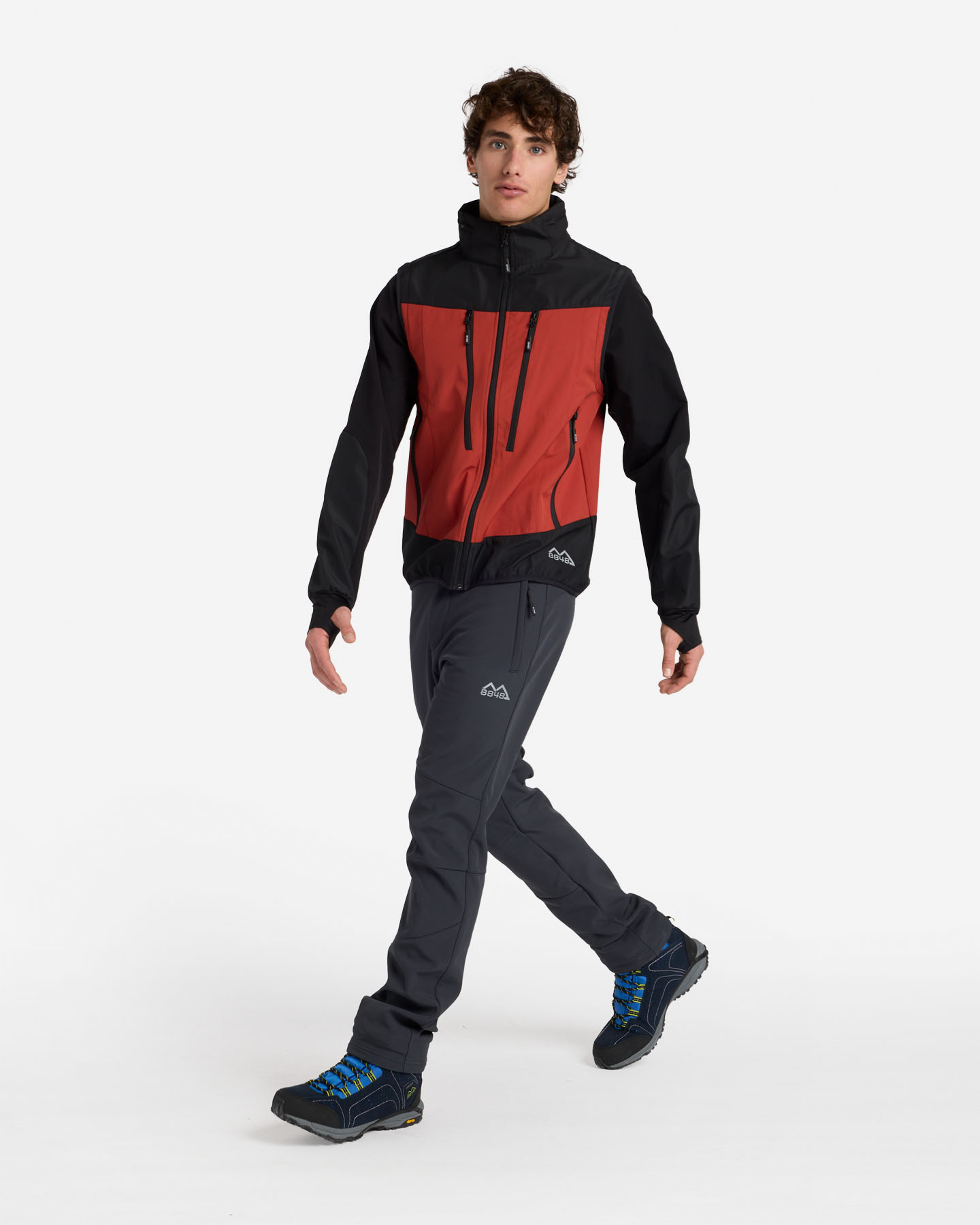 Giacca outdoor 8848 MOUNTAIN HIKE M - Rosso - 4 | Cisalfa Sport