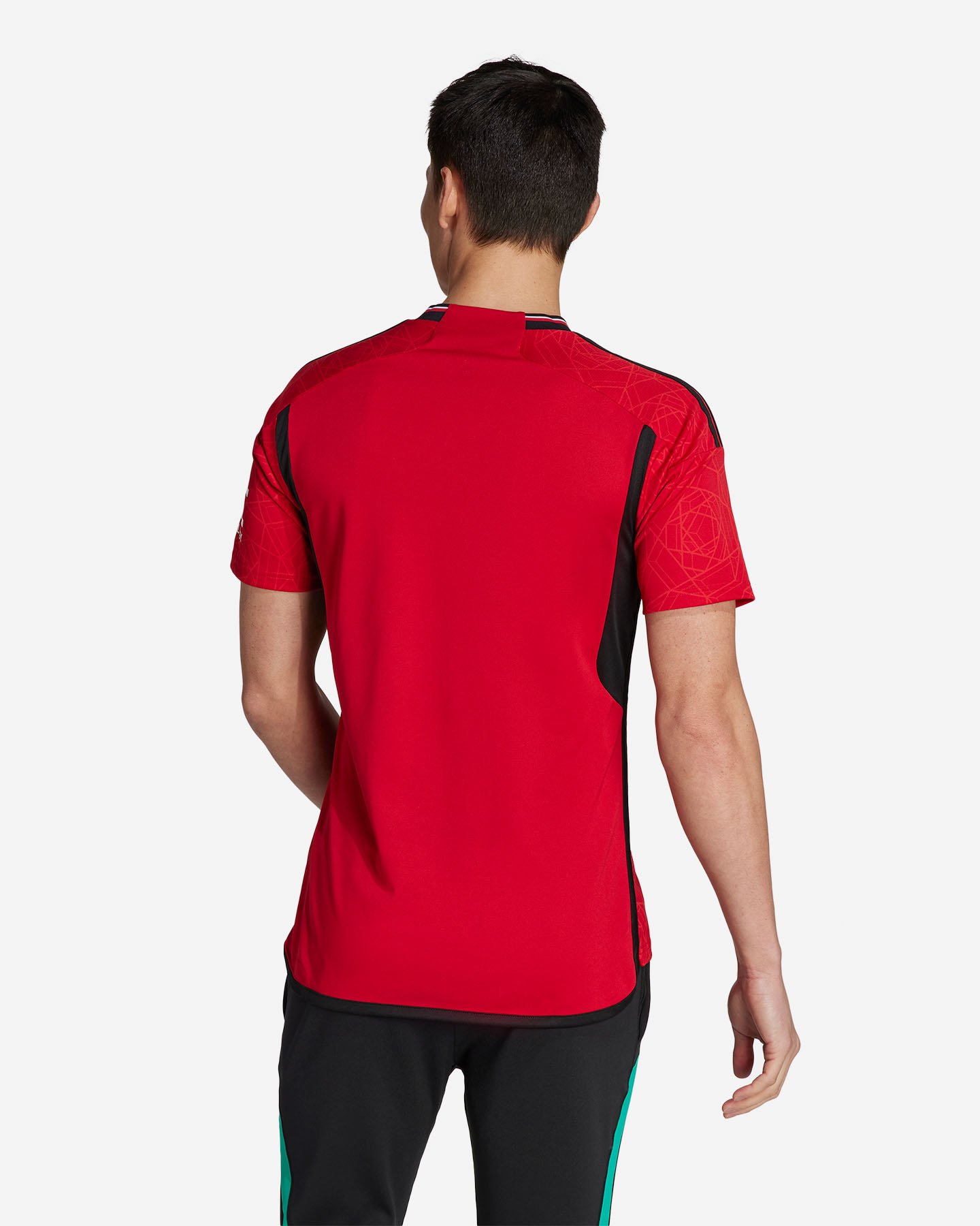 Maglia calcio ufficiale ADIDAS MANCHESTER UNITED HOME 23-24 M - Rosso - 3 | Cisalfa Sport