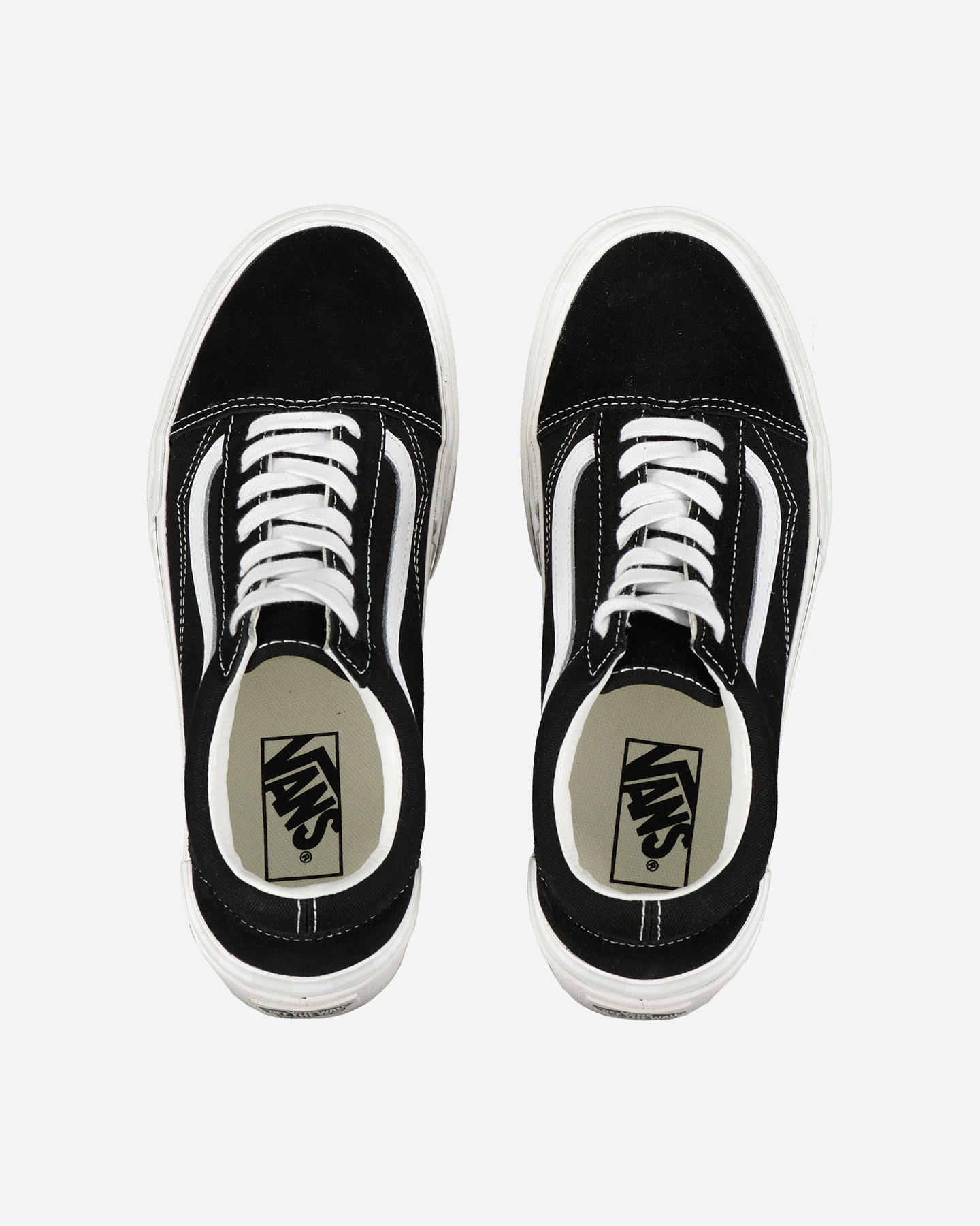 Scarpe sneakers VANS OLD SKOOL STACKED W - Nero - 3 | Cisalfa Sport