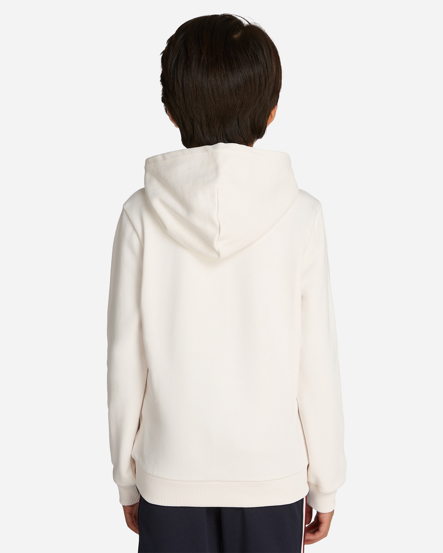 Felpa TOMMY HILFIGER SLMALL LOGO JR - Bianco - 3 | Cisalfa Sport