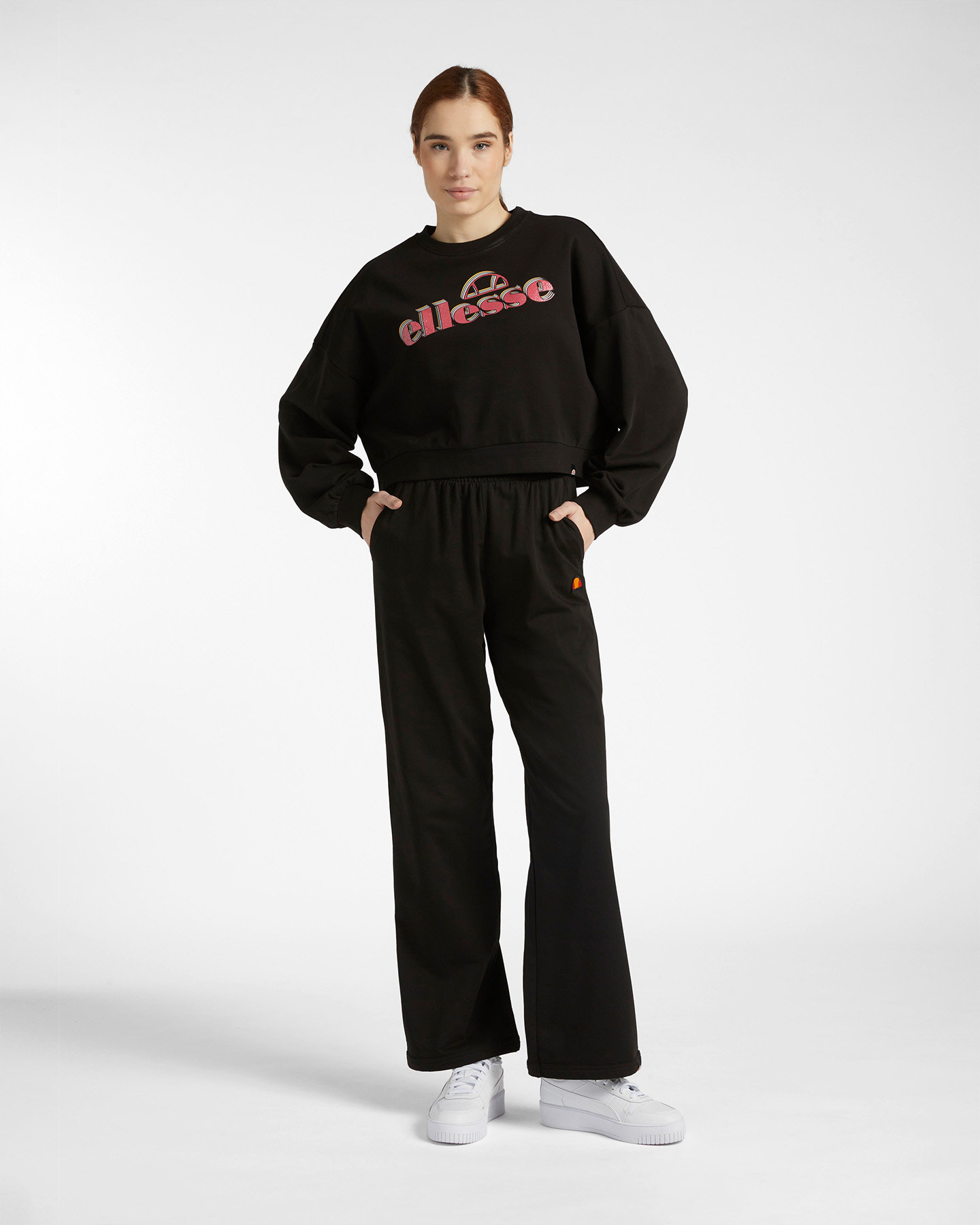 Felpa ELLESSE BIG BUBBLE W - Nero - 1 | Cisalfa Sport