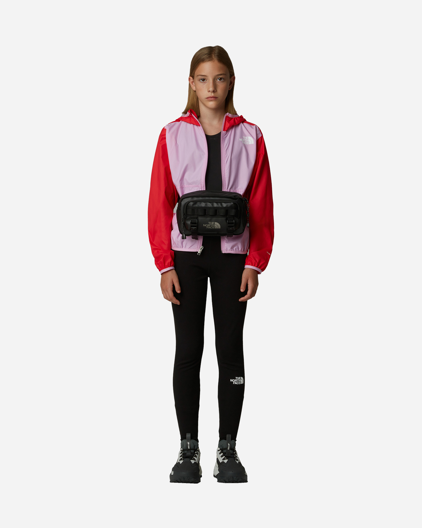 Giubbotto THE NORTH FACE CYCLONE WIND JR - Rosa - 5 | Cisalfa Sport