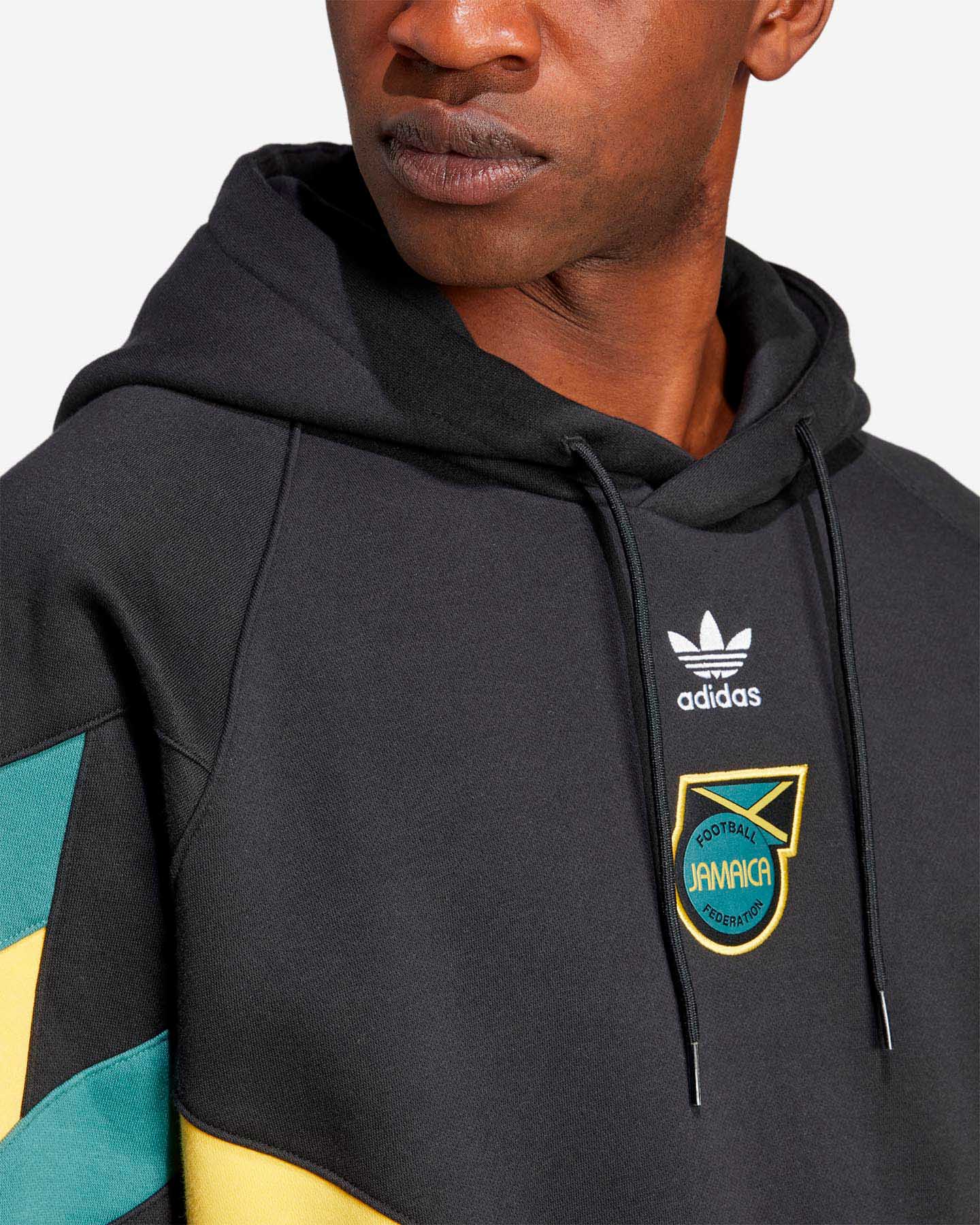 Abbigliamento calcio ufficiale ADIDAS JAMAICA 24-25 OG M - Nero - 4 | Cisalfa Sport
