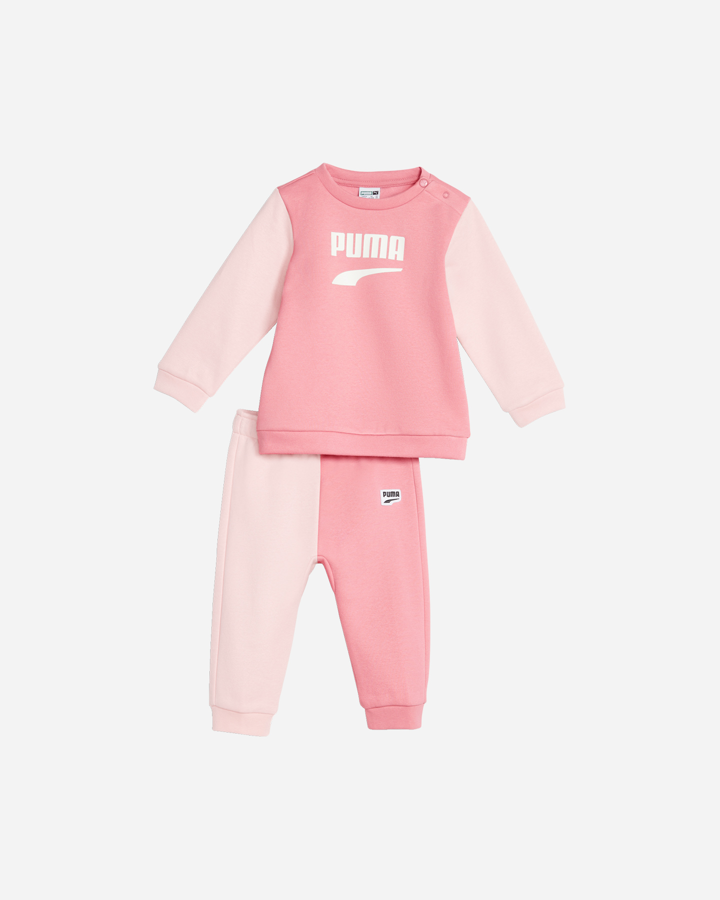 Tuta PUMA BICOLOR JR - Rosa - 0 | Cisalfa Sport
