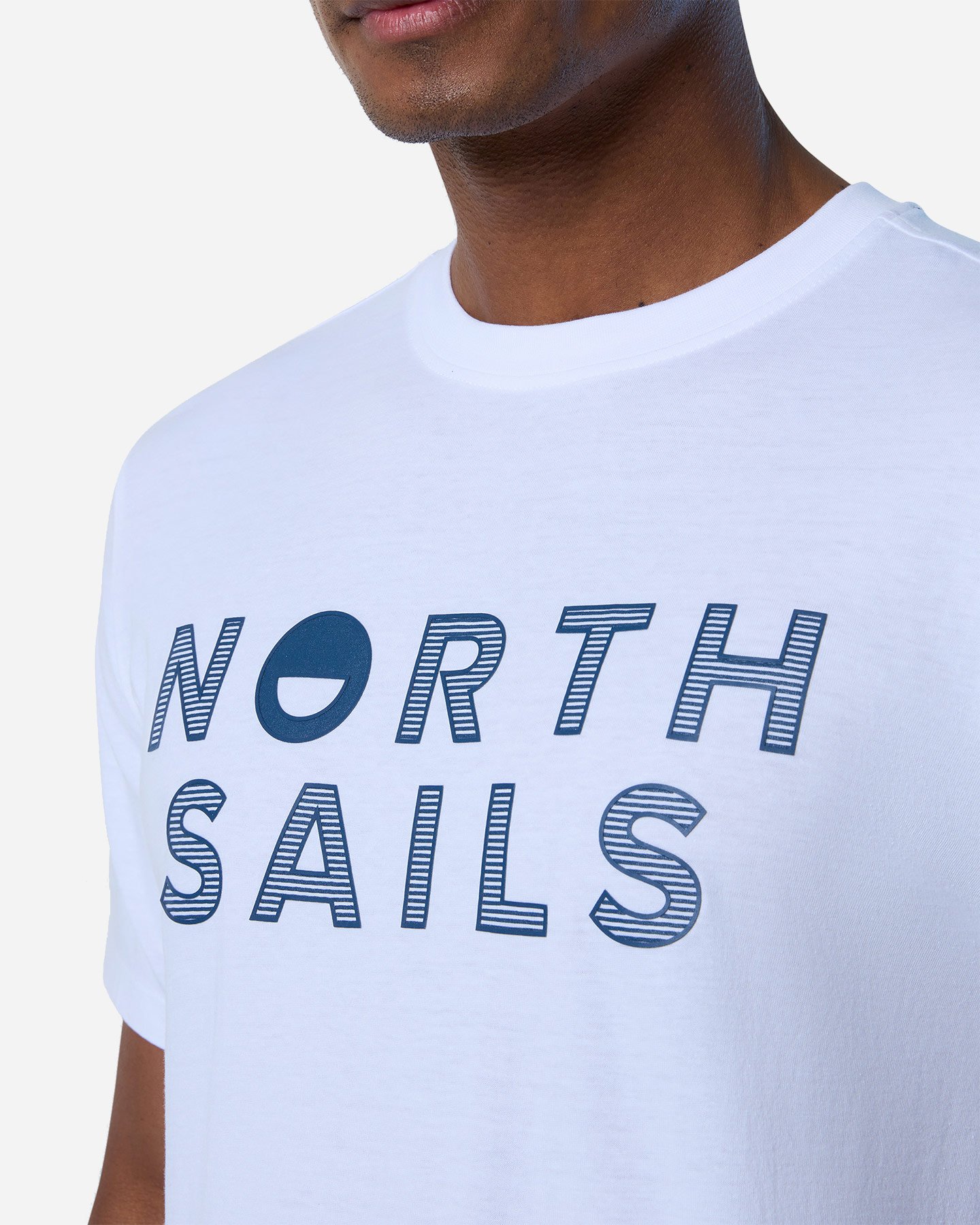 T-shirt NORTH SAILS LINEAR LOGO M - 4 | Cisalfa Sport