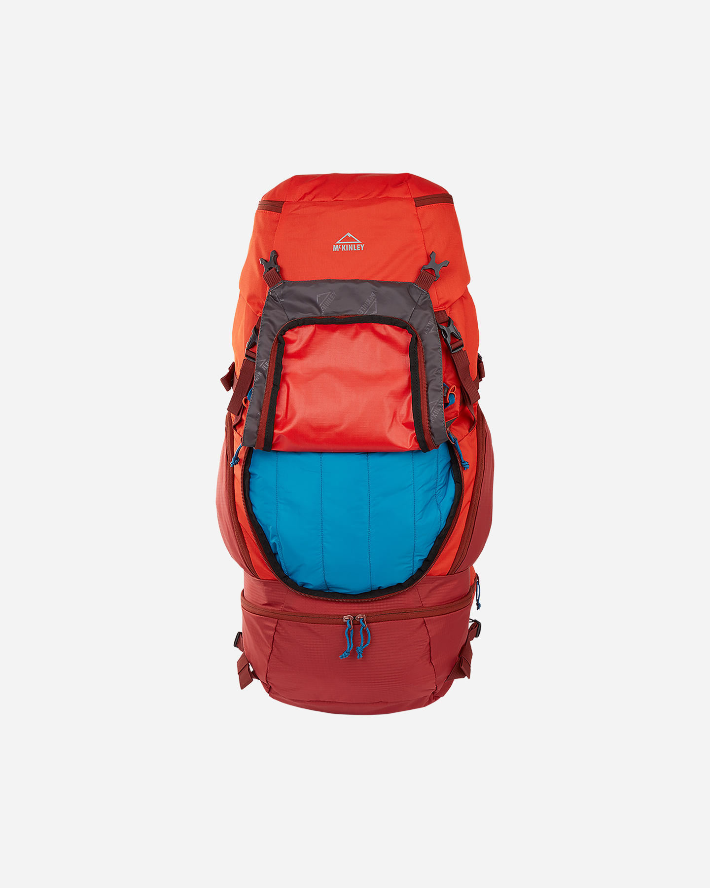 Zaino trekking MCKINLEY MAKE CT 45+10 - Rosso - 1 | Cisalfa Sport
