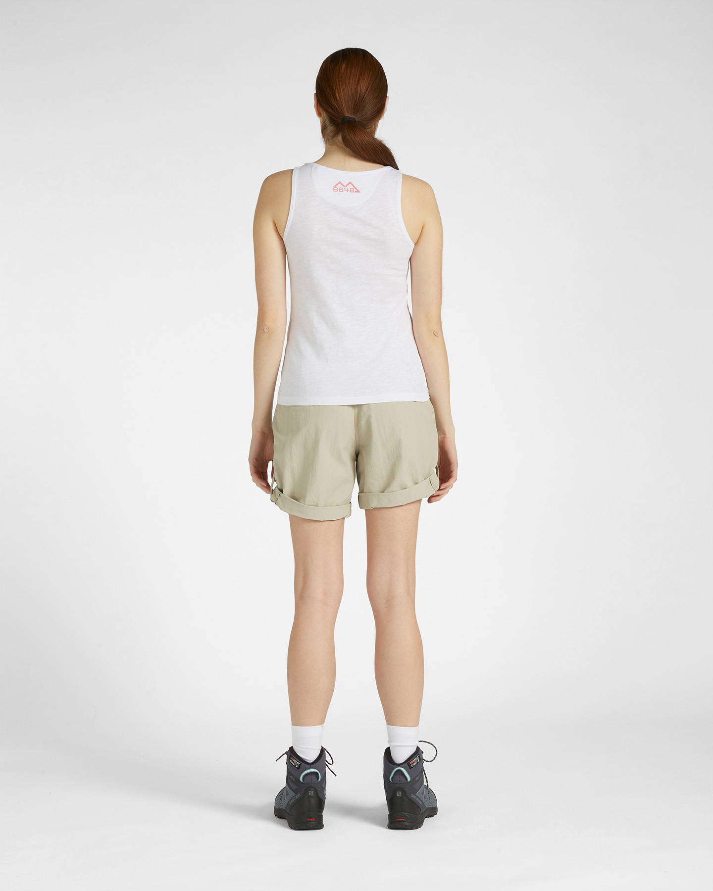 T-shirt 8848 MOUNTAIN ESSENTIAL W - Bianco - 2 | Cisalfa Sport