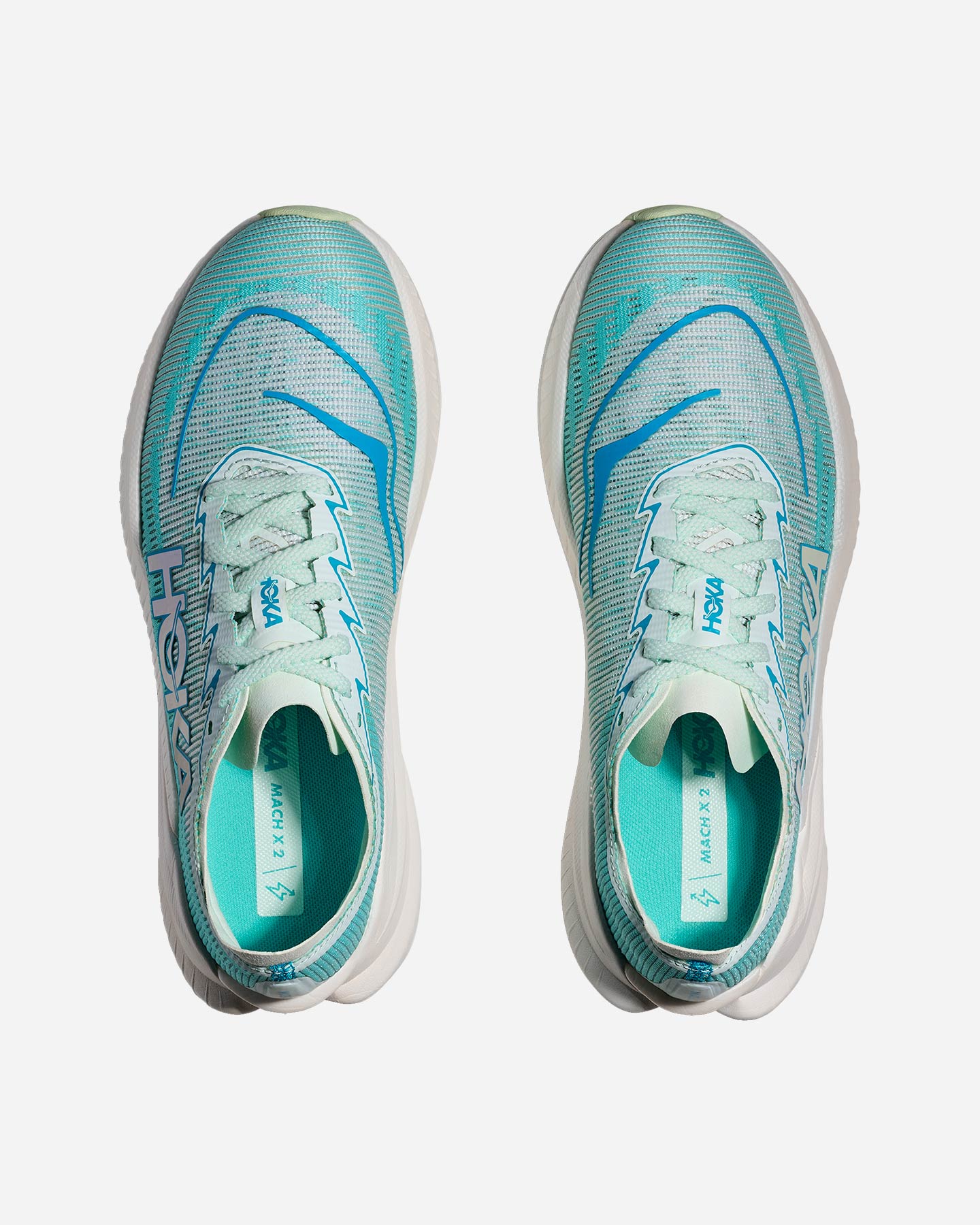 Scarpe running HOKA MACH X 2 W - Bianco - 4 | Cisalfa Sport