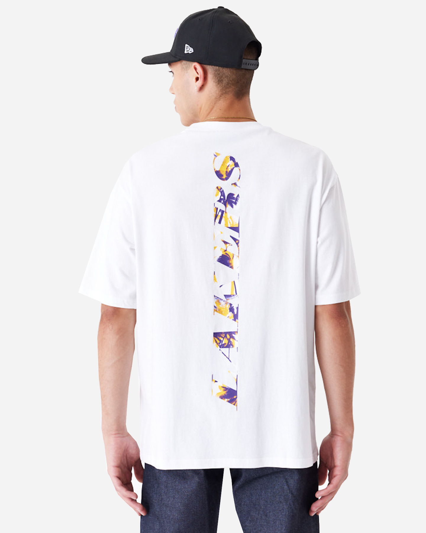T-shirt NEW ERA INFILL LOS ANGELES LAKERS M - Bianco - 1 | Cisalfa Sport