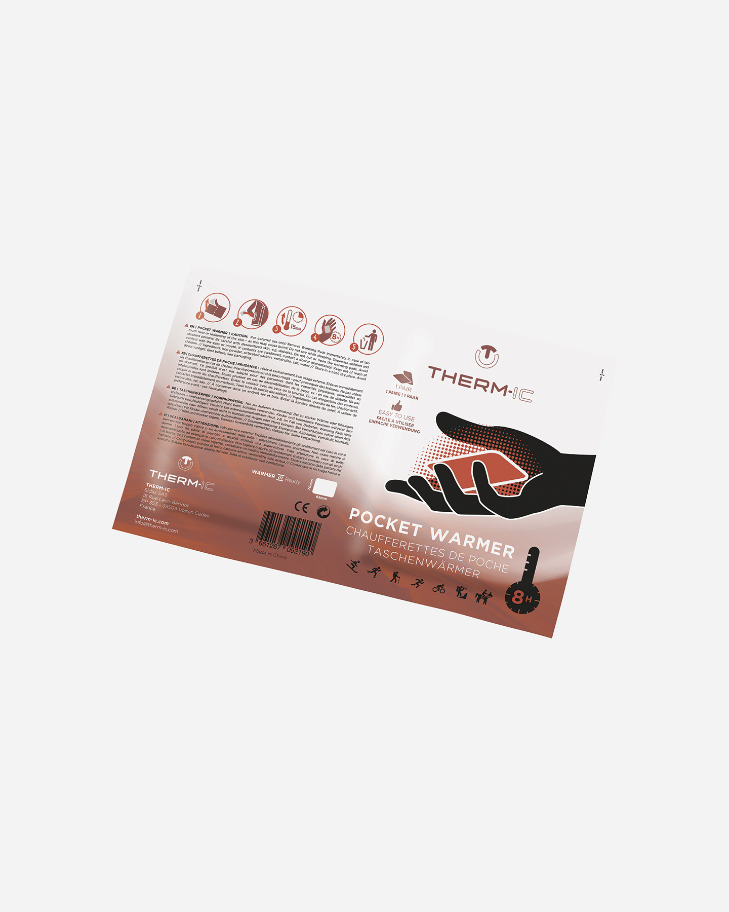 Scaldino THERM-IC HAND WARMER - Color mix - 0 | Cisalfa Sport