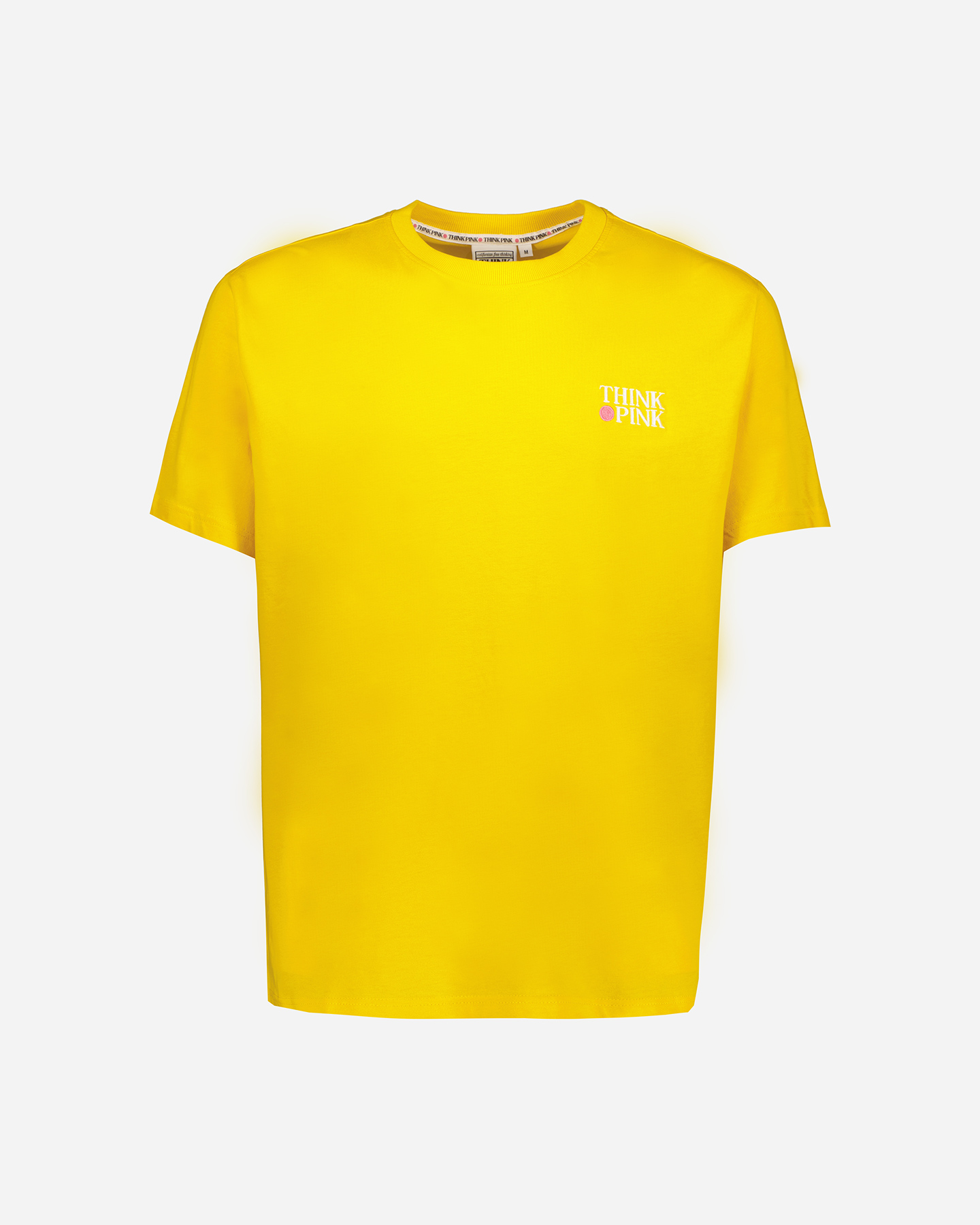 T-shirt THINK PINK LIFE IS A TRIP M - Giallo - 5 | Cisalfa Sport
