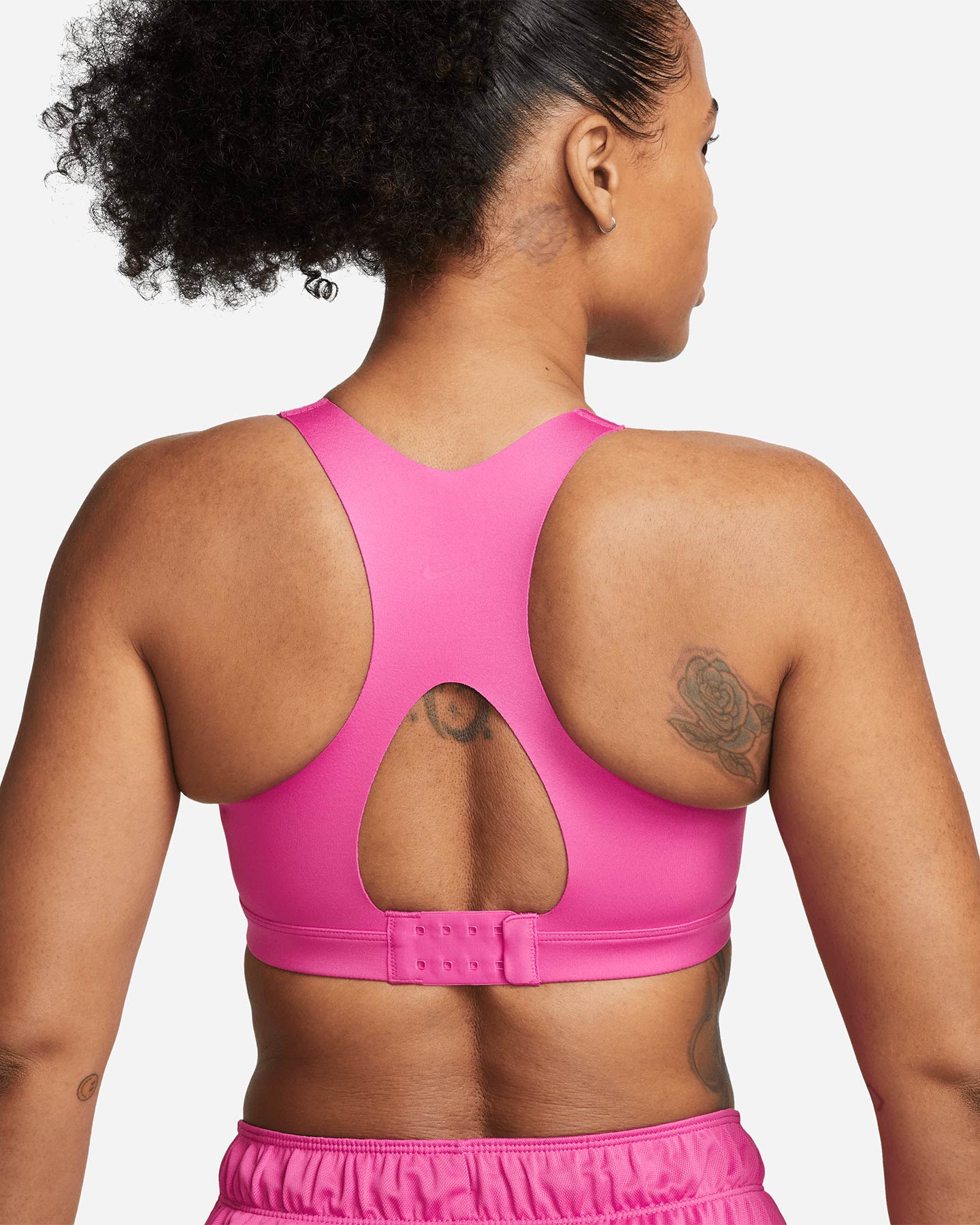 Bra training NIKE ALPHA ZIP FRONT W - Fucsia - 1 | Cisalfa Sport