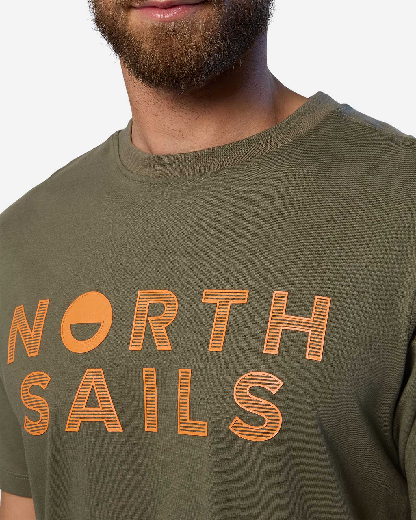 T-shirt NORTH SAILS LINEAR LOGO M - 4 | Cisalfa Sport