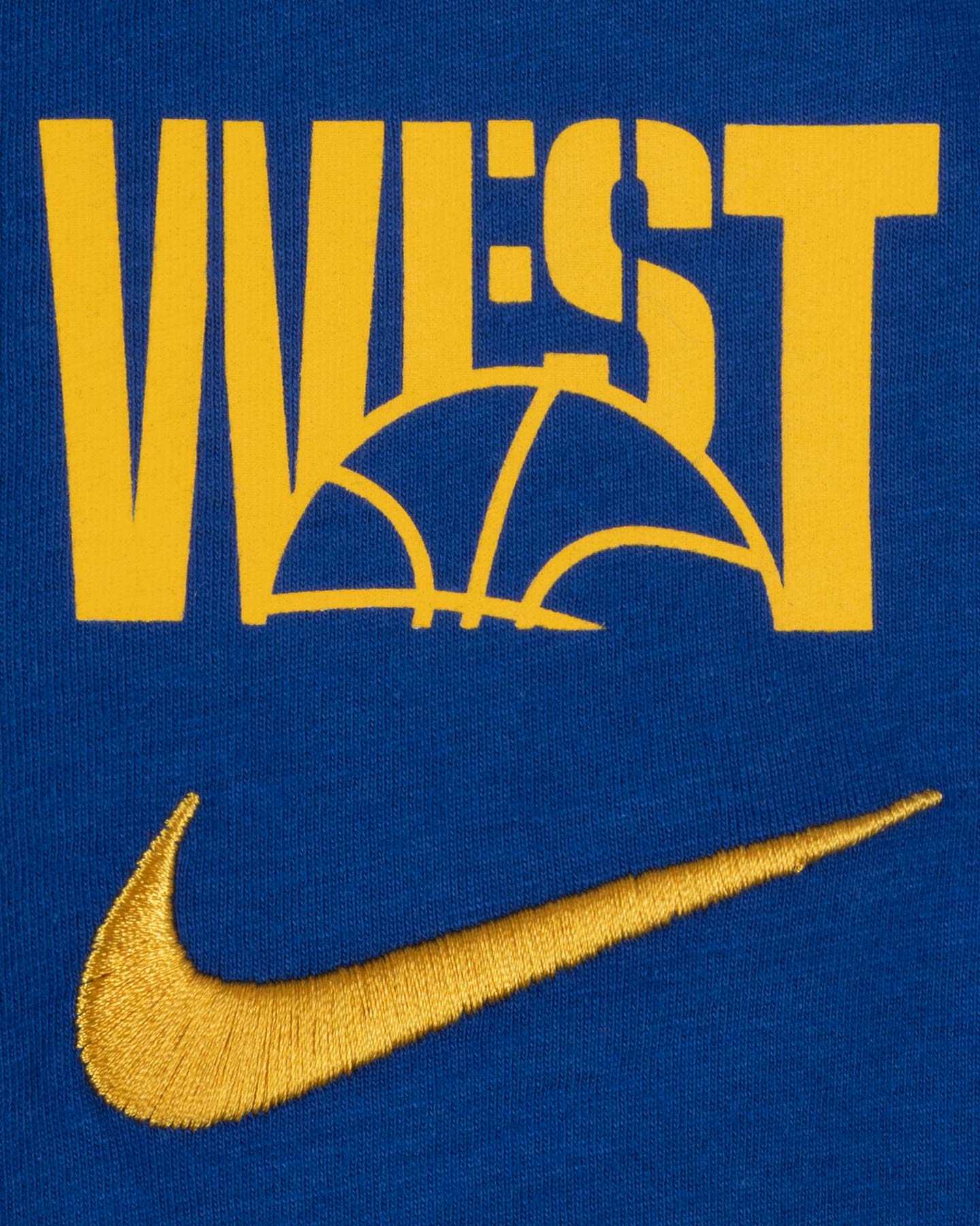 Abbigliamento basket NIKE ESSENTIAL BLOCK GOLDEN STATE JR - Blu - 2 | Cisalfa Sport
