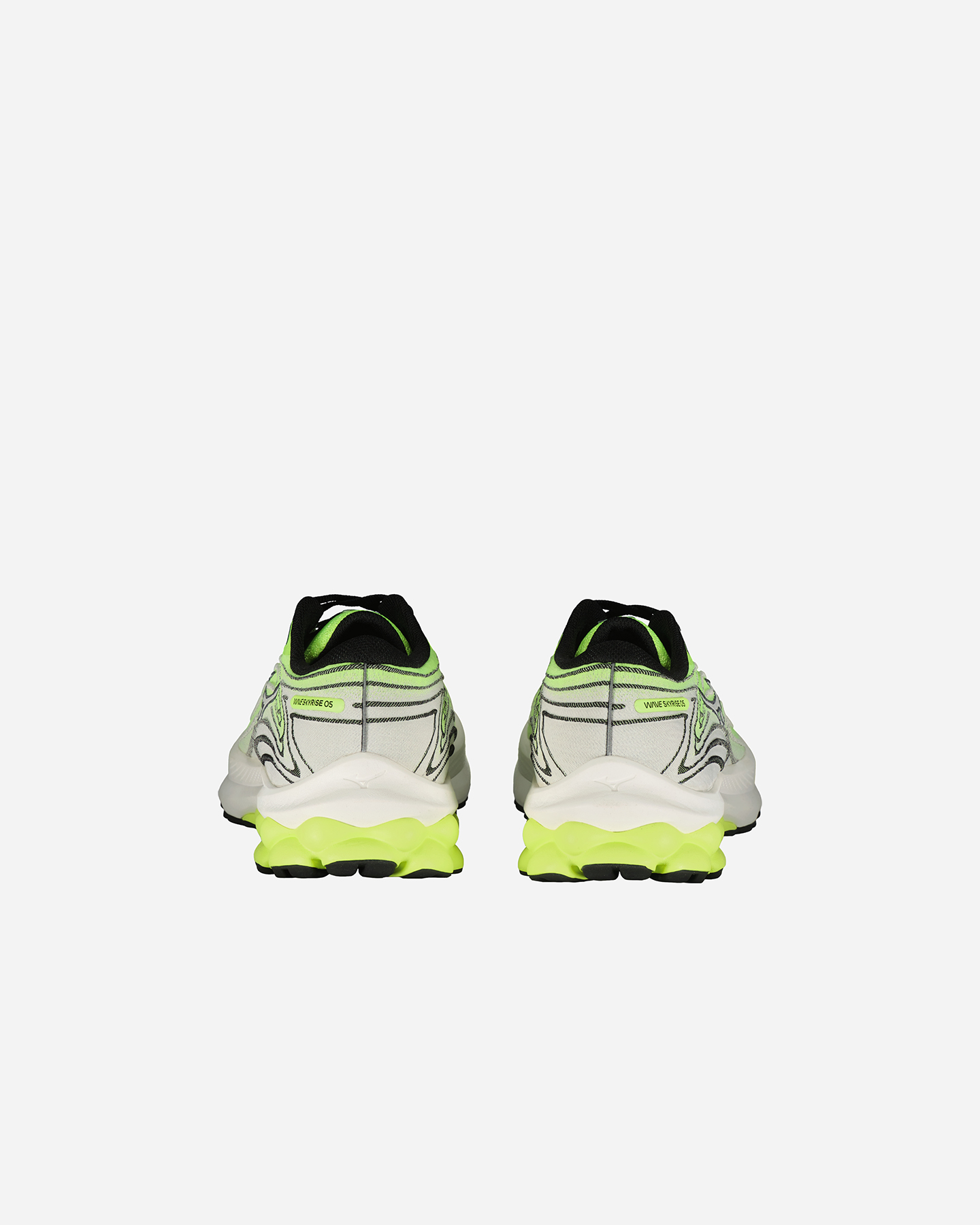 Scarpe running MIZUNO WAVE SKYRISE 5 M - Giallo - 4 | Cisalfa Sport