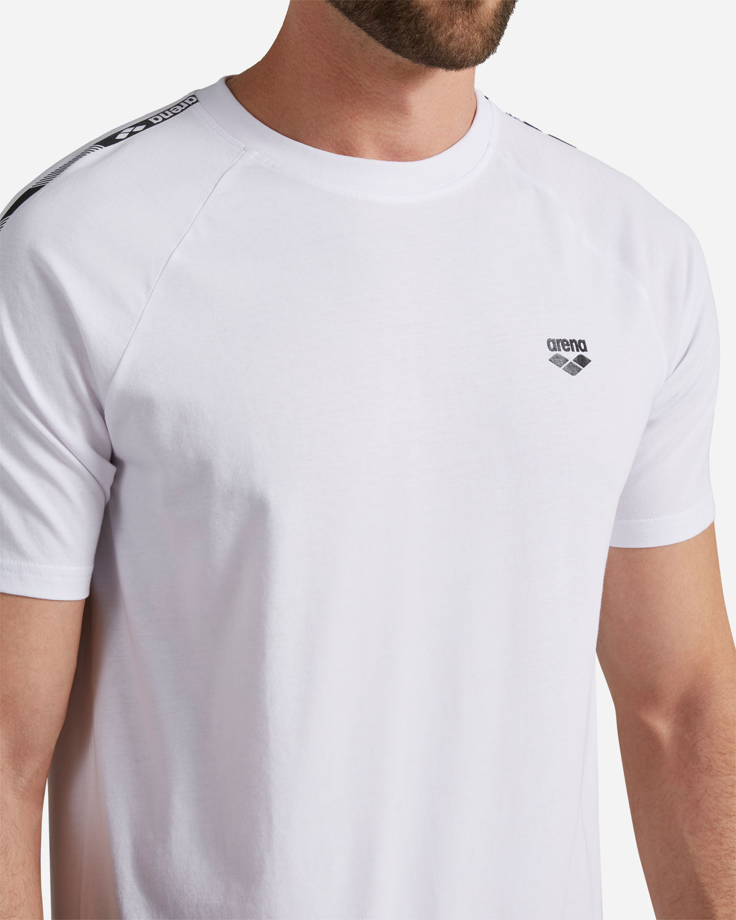 T-shirt ARENA ATHLETICS M - Bianco - 4 | Cisalfa Sport