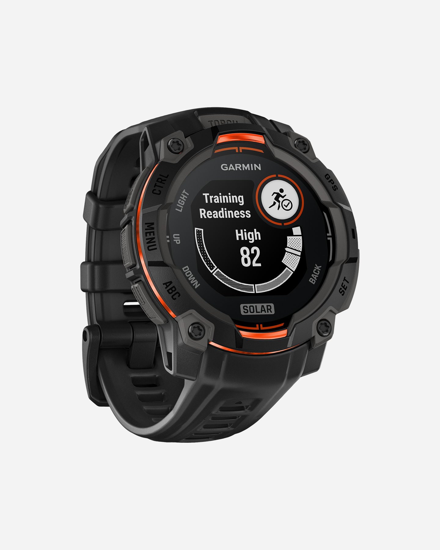 Orologio multifunzione GARMIN INSTINCT 3 45MM SOLAR - Nero - 2 | Cisalfa Sport