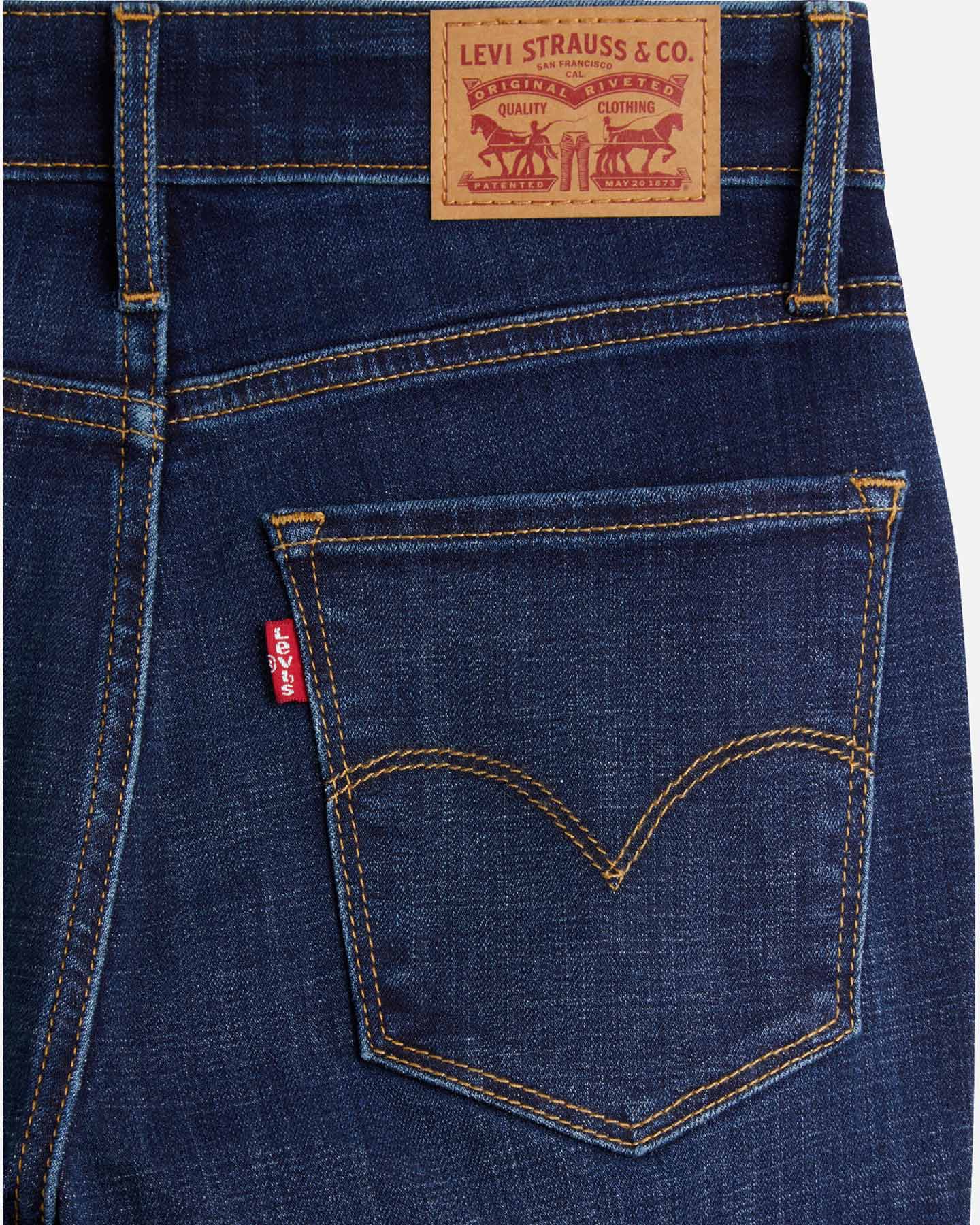 Jeans LEVI'S 721 HIGH RISE SUPER SKINNY L30 DENIM W - 4 | Cisalfa Sport