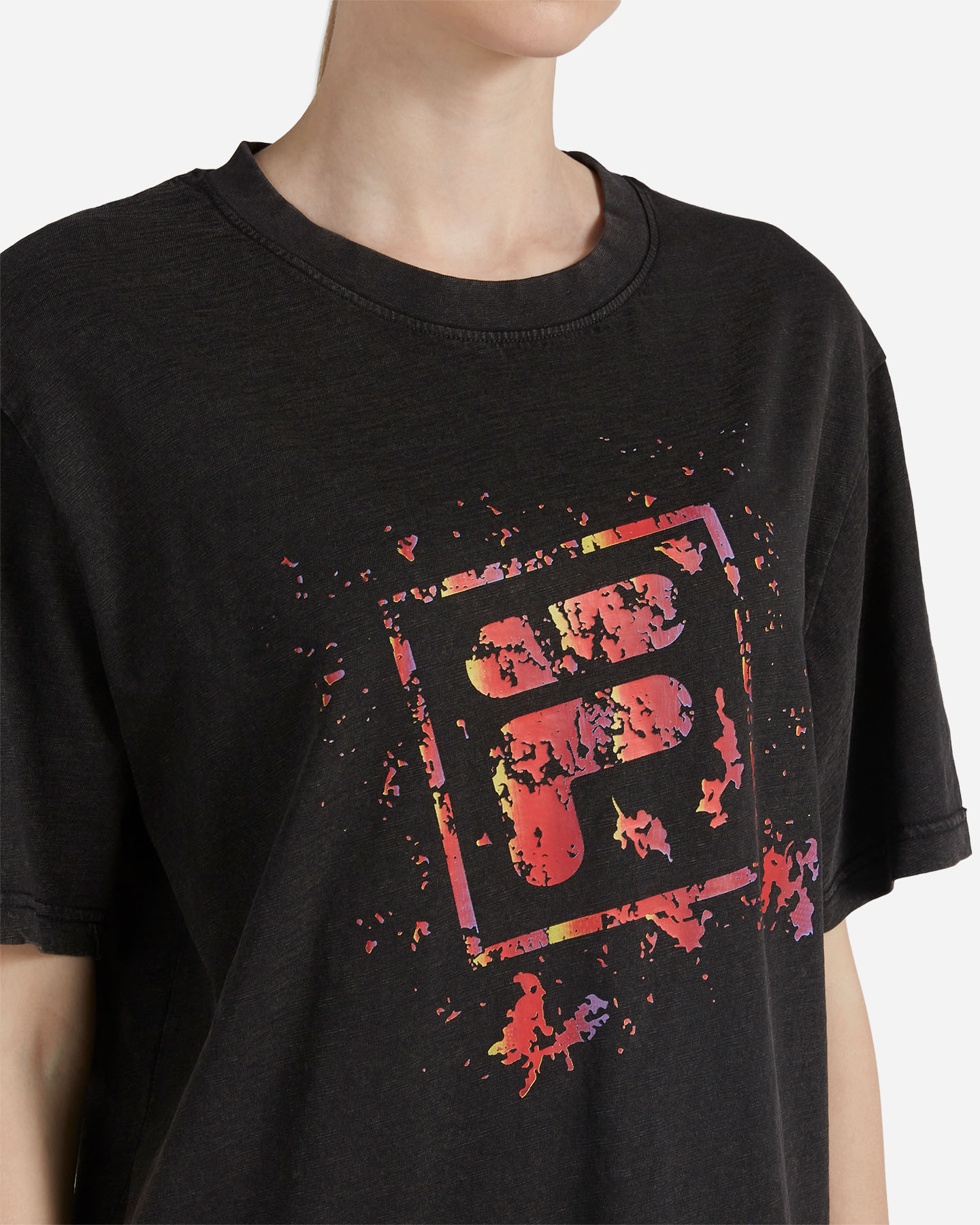 T-shirt FILA GRAPHIC PUNK W - Nero - 4 | Cisalfa Sport