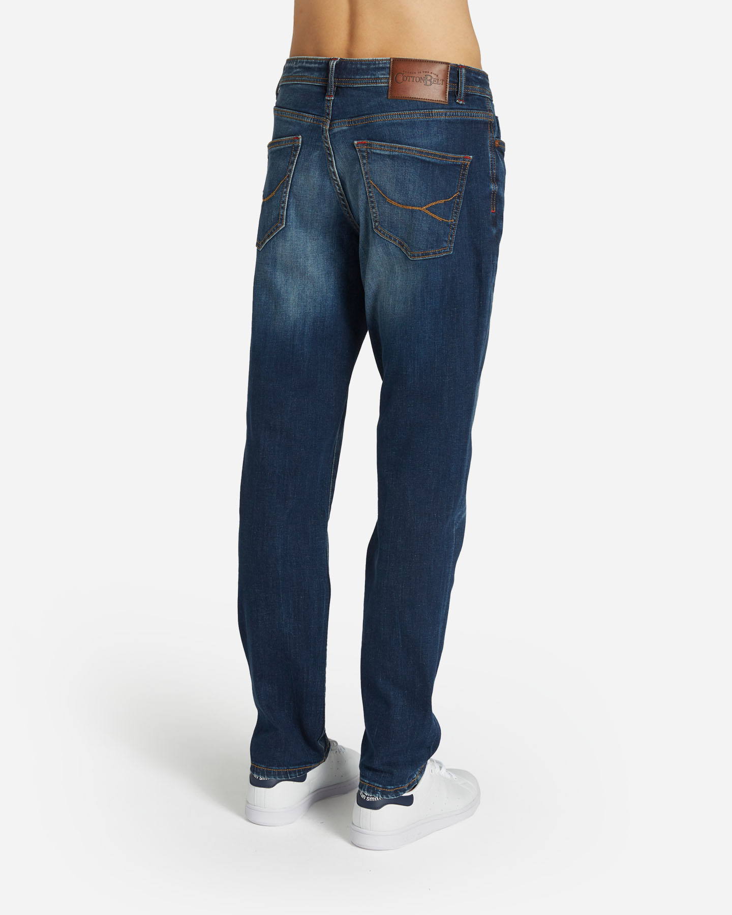 Jeans COTTON BELT 5 POCKET M - Nero - 1 | Cisalfa Sport