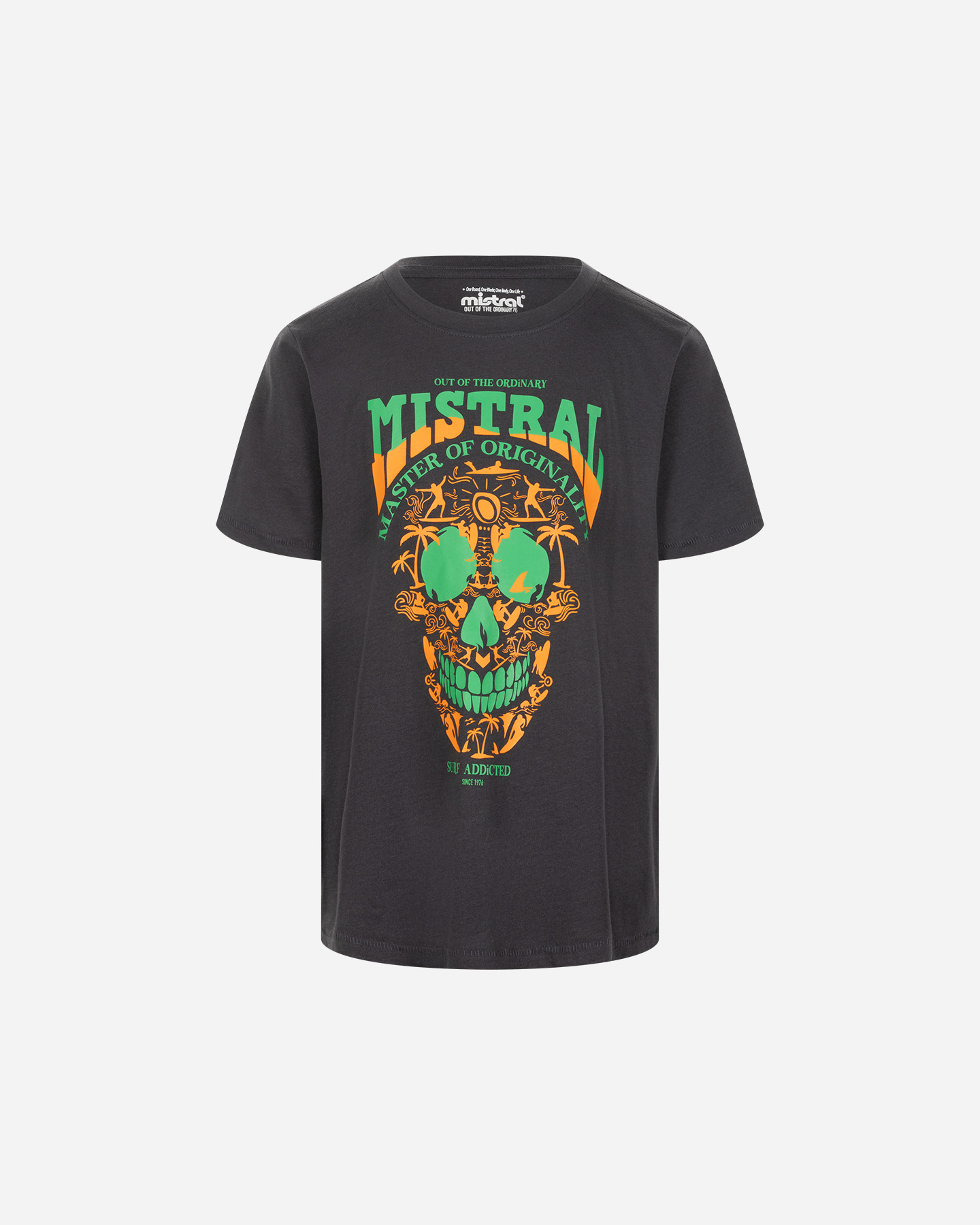 T-shirt MISTRAL SURFSKULL JR - Nero - 0 | Cisalfa Sport