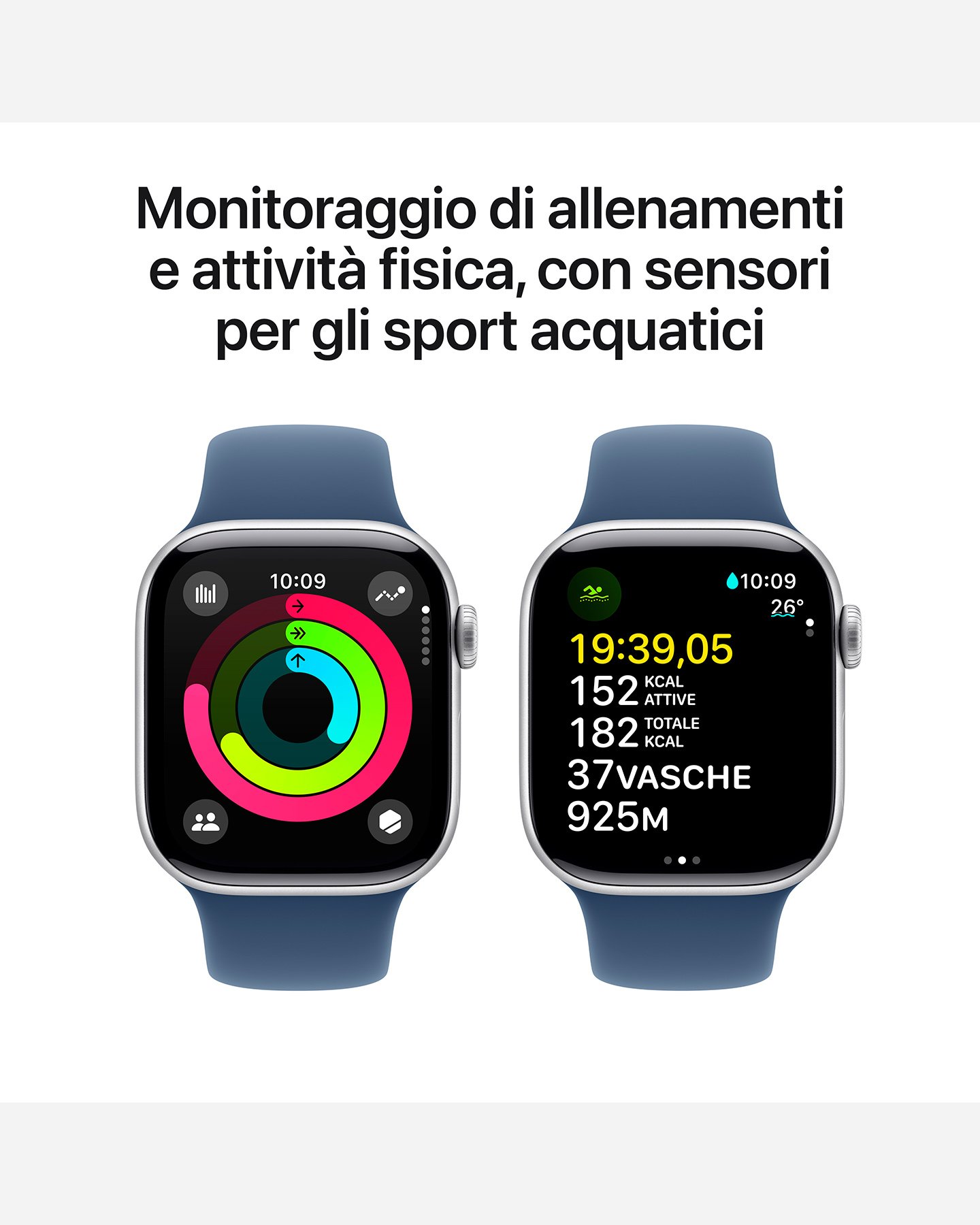 Orologio multifunzione APPLE APPLE WATCH SERIES 10 GPS 42MM  - 3 | Cisalfa Sport