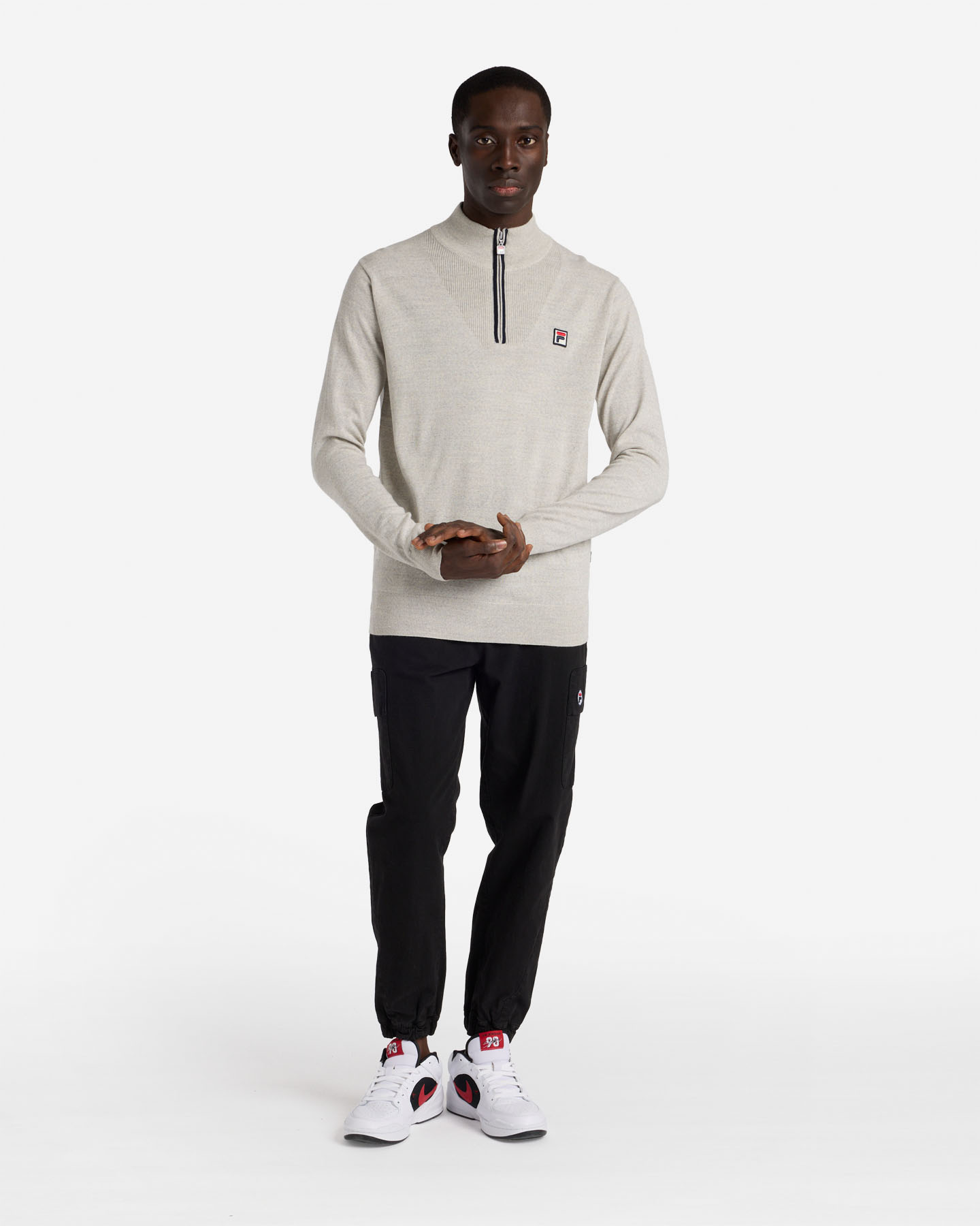 Maglione FILA CLASSIC M - Grigio - 2 | Cisalfa Sport