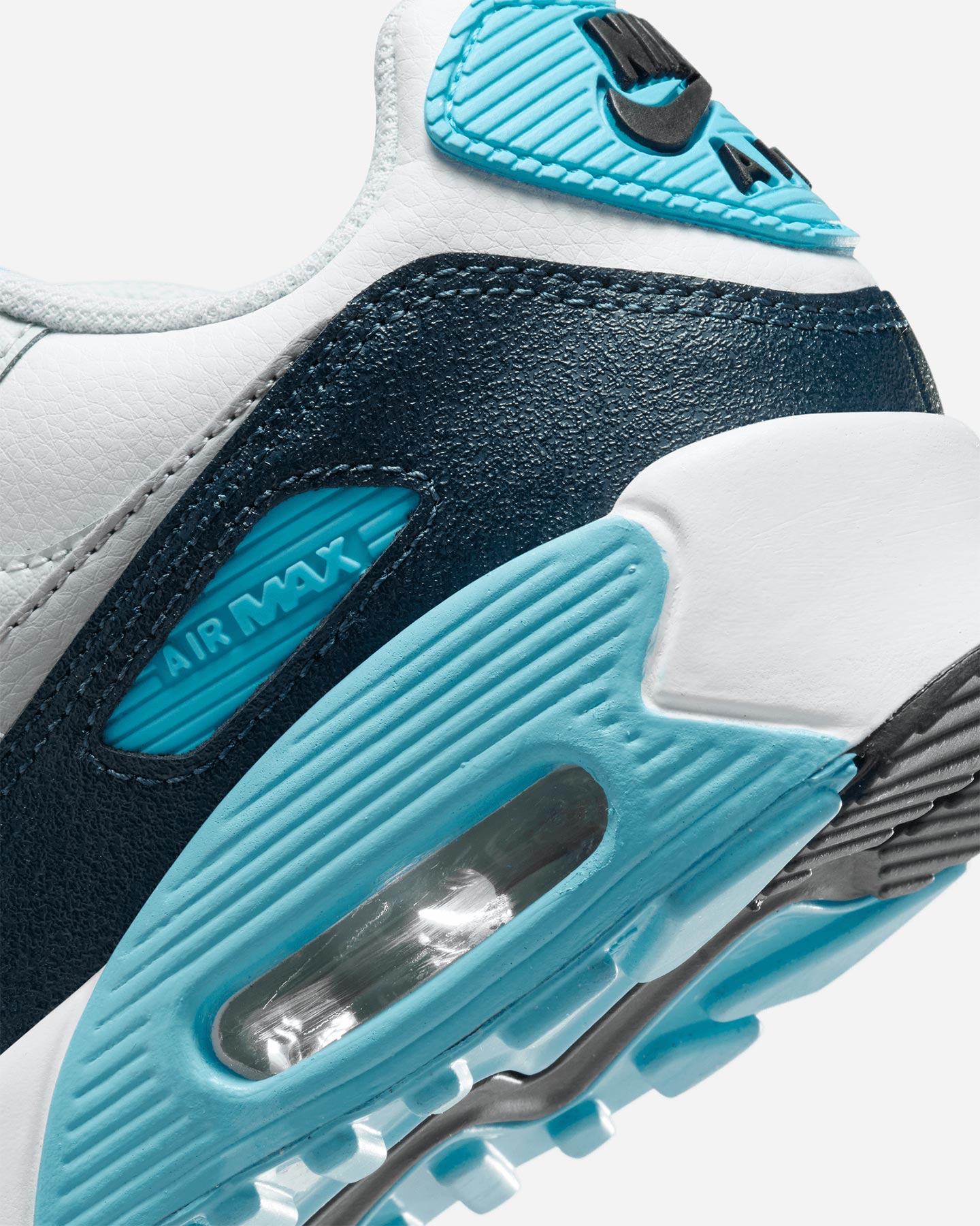 Scarpe sneakers NIKE AIR MAX 90 GS JR - Bianco - 5 | Cisalfa Sport