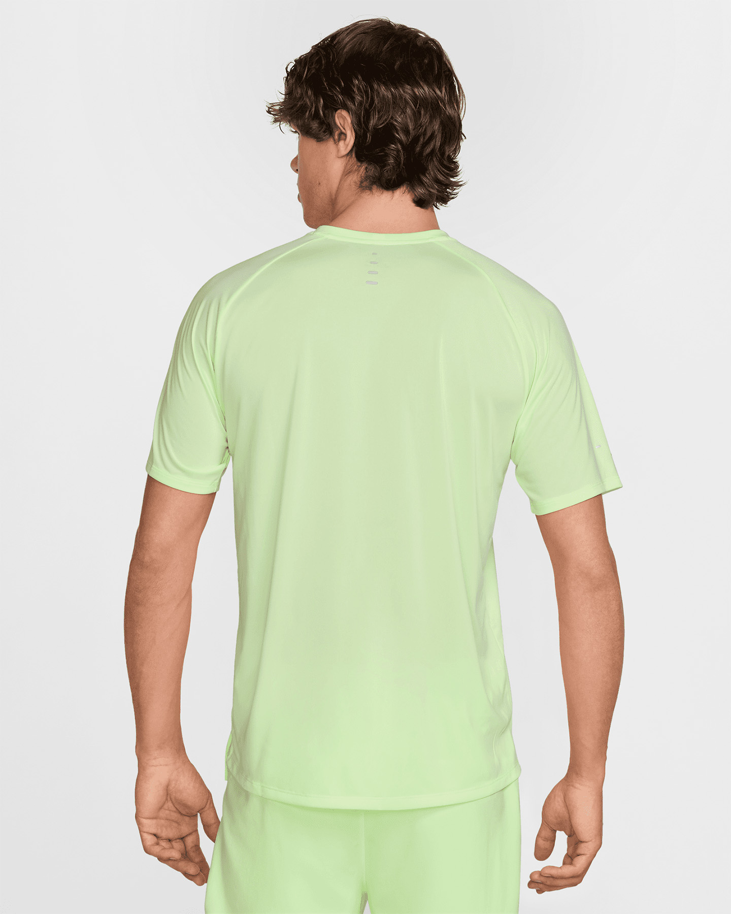 T-shirt running NIKE STRIDE M - Giallo - 1 | Cisalfa Sport