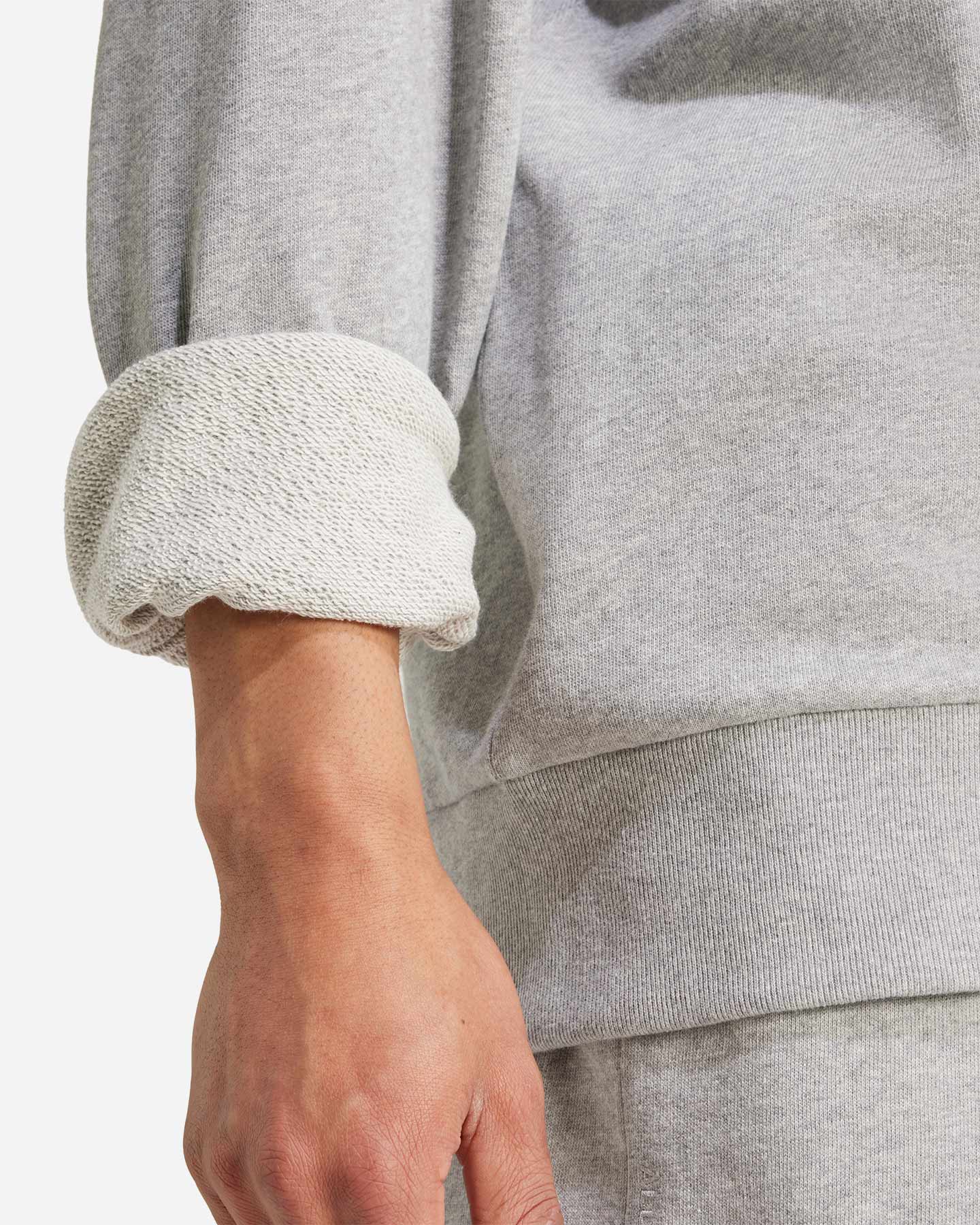 Felpa ADIDAS SZN CREW M - Grigio - 5 | Cisalfa Sport