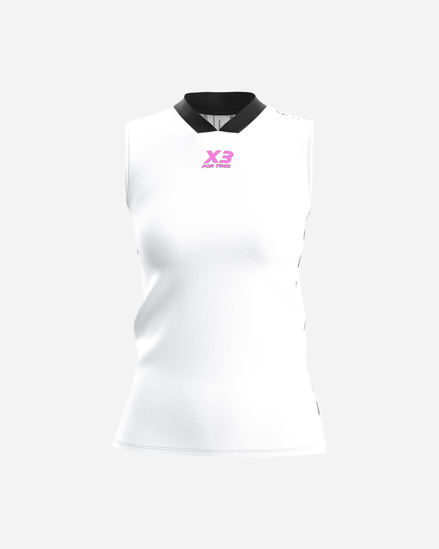 T-shirt tennis X3 POR TRES SVEZIA W - Bianco - 0 | Cisalfa Sport