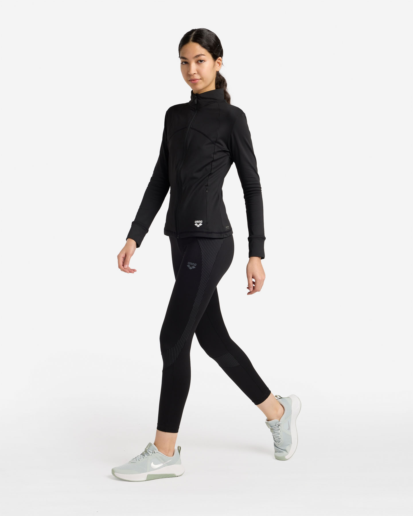 Felpa training ARENA ZEN W - Nero - 4 | Cisalfa Sport