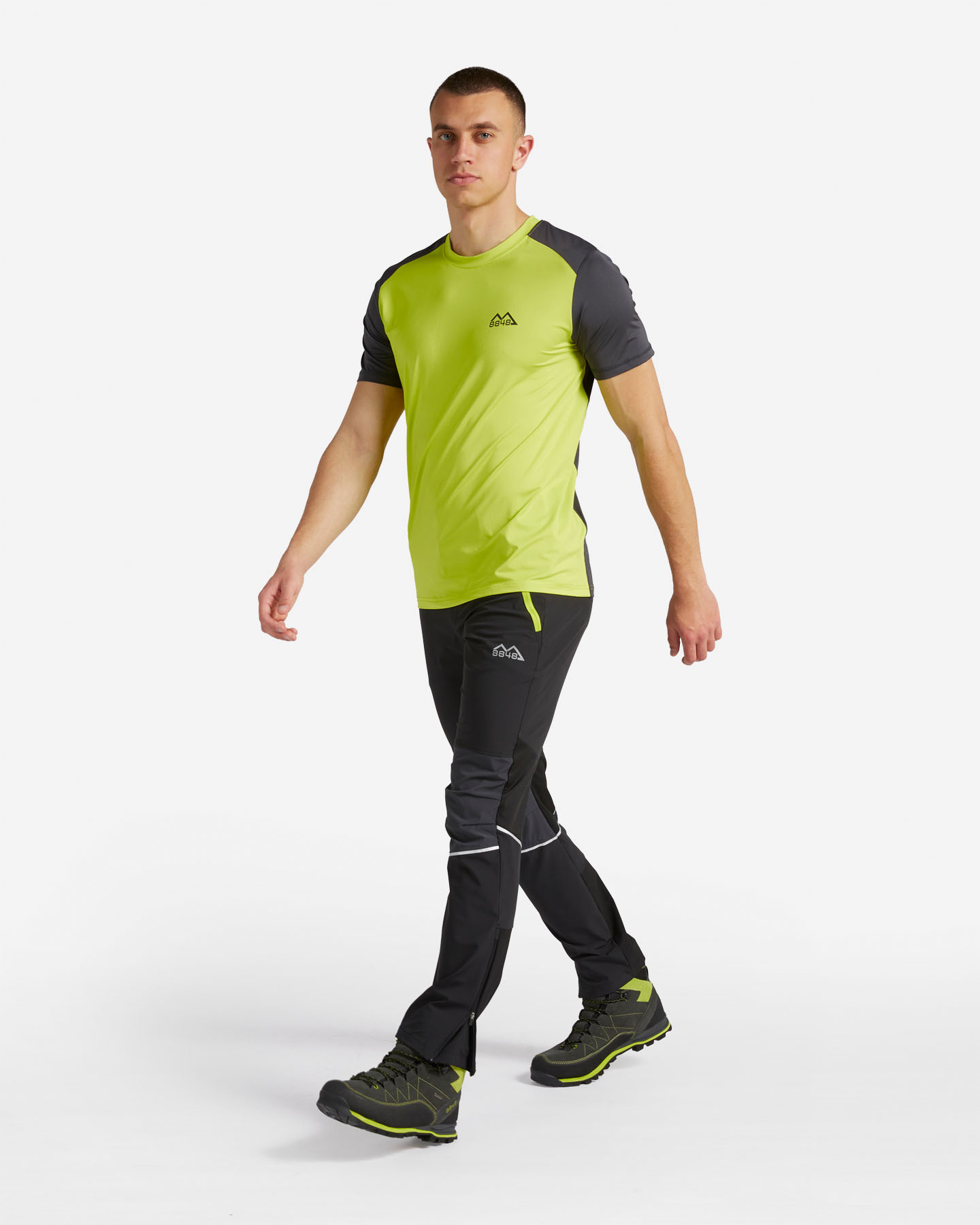 T-shirt 8848 MOUNTAIN HIKE M - Giallo - 3 | Cisalfa Sport