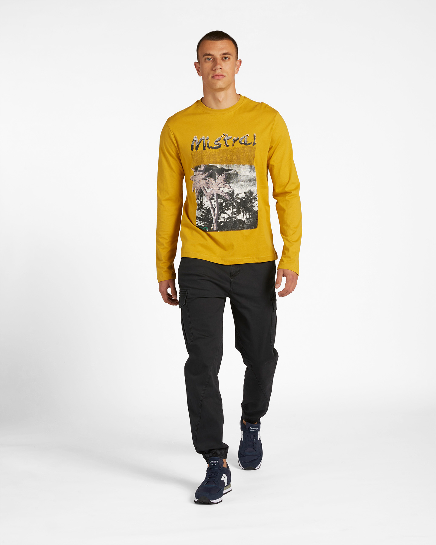 T-shirt MISTRAL PHOTOGRAPH M - Giallo - 3 | Cisalfa Sport