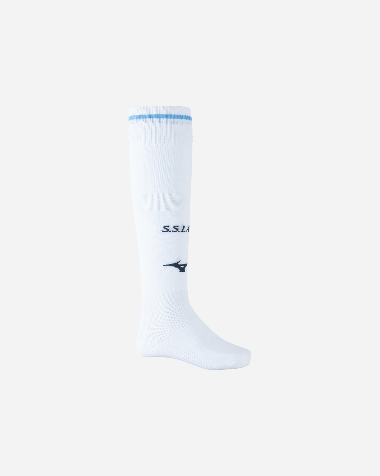 Calzettoni calcio ufficiali MIZUNO LAZIO HOME 23-24 JR - Bianco - 1 | Cisalfa Sport