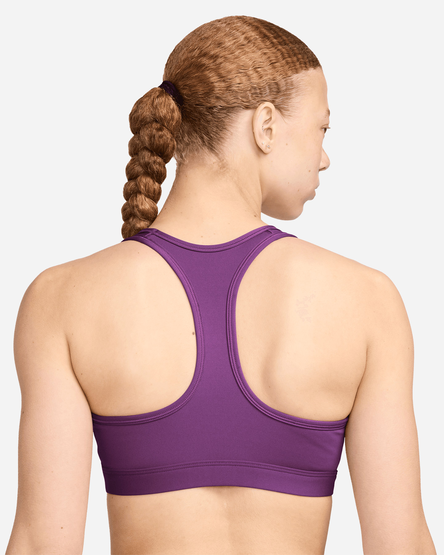 Bra training NIKE SMALL LOGO SWOOSH W - Viola - 1 | Cisalfa Sport