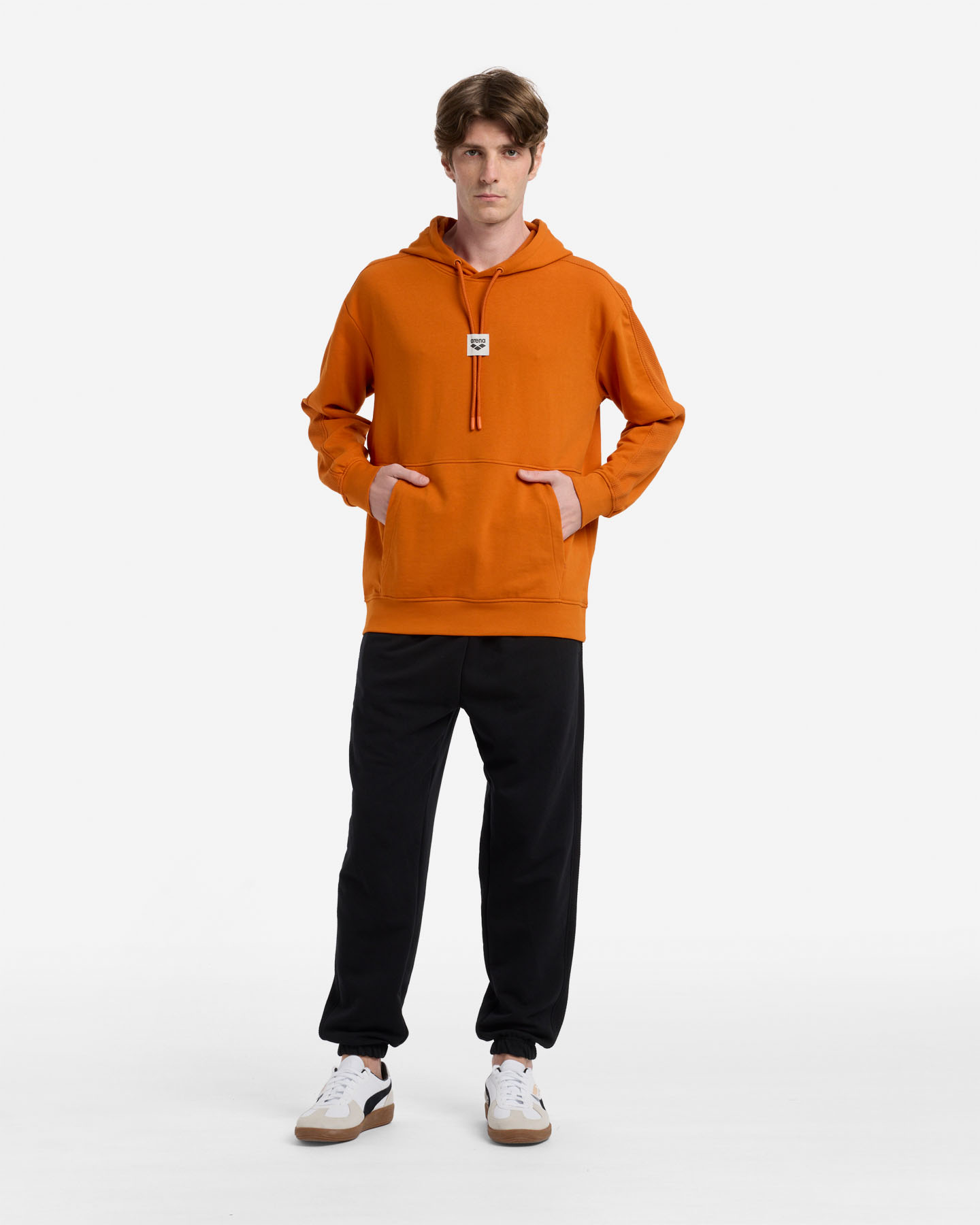 Felpa ARENA ATHLETIC ESSENTIAL M - Arancione - 2 | Cisalfa Sport