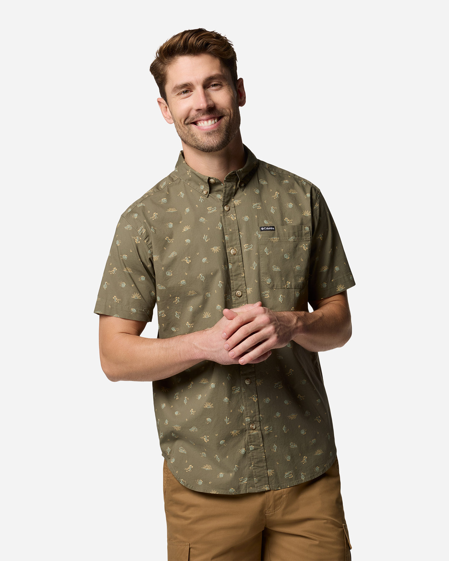 Camicia COLUMBIA RAPID RIVERS M - Verde - 2 | Cisalfa Sport