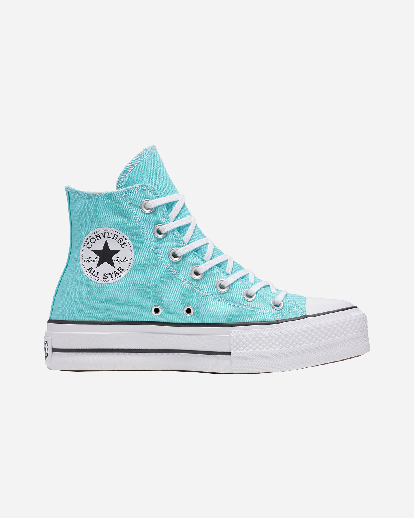 Scarpe sneakers CONVERSE CHUCK TAYLOR ALL STAR LIFT HIGH CANVAS W - Azzurro - 0 | Cisalfa Sport