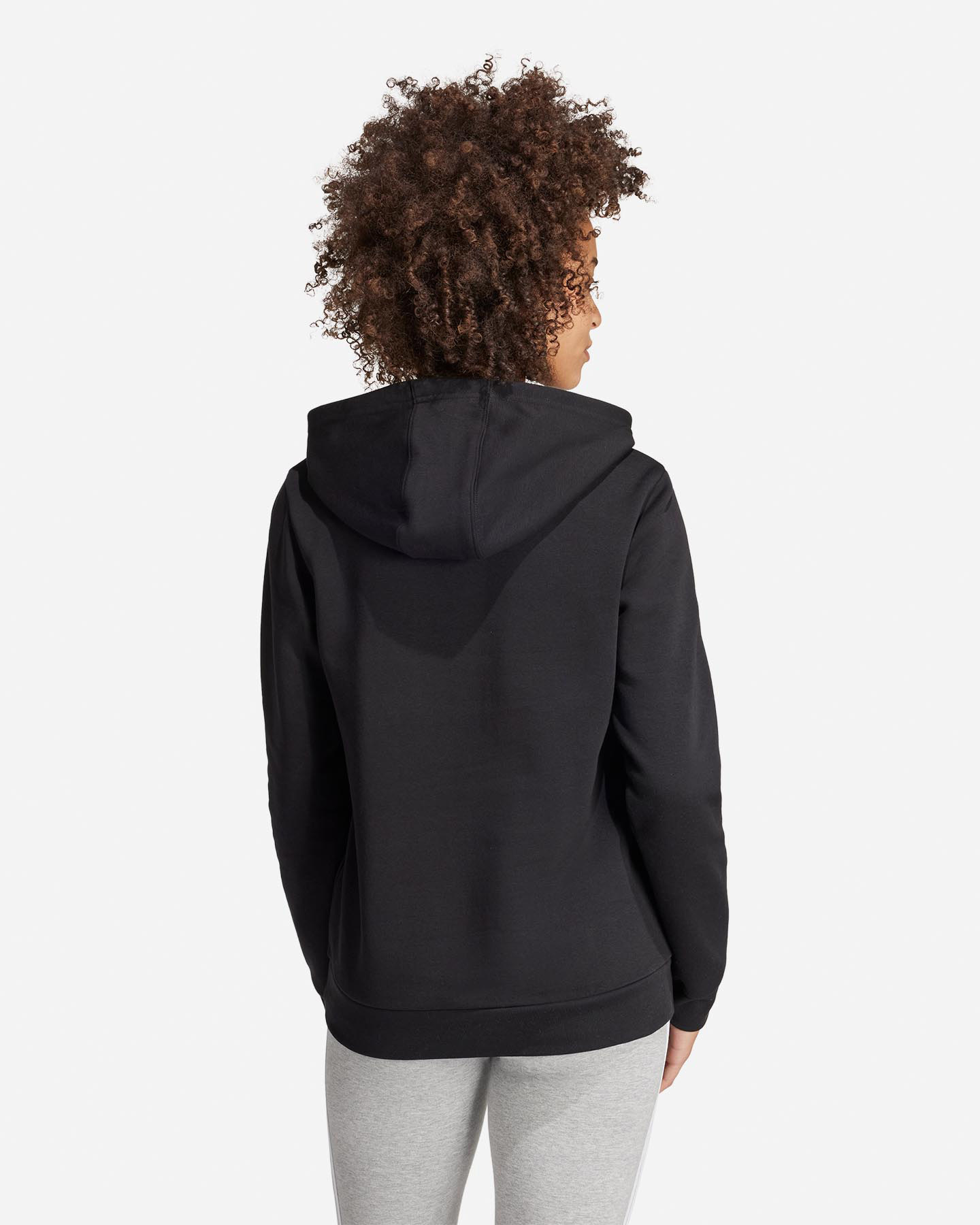 Felpa ADIDAS 3STRIPES CAMO W - Nero - 2 | Cisalfa Sport