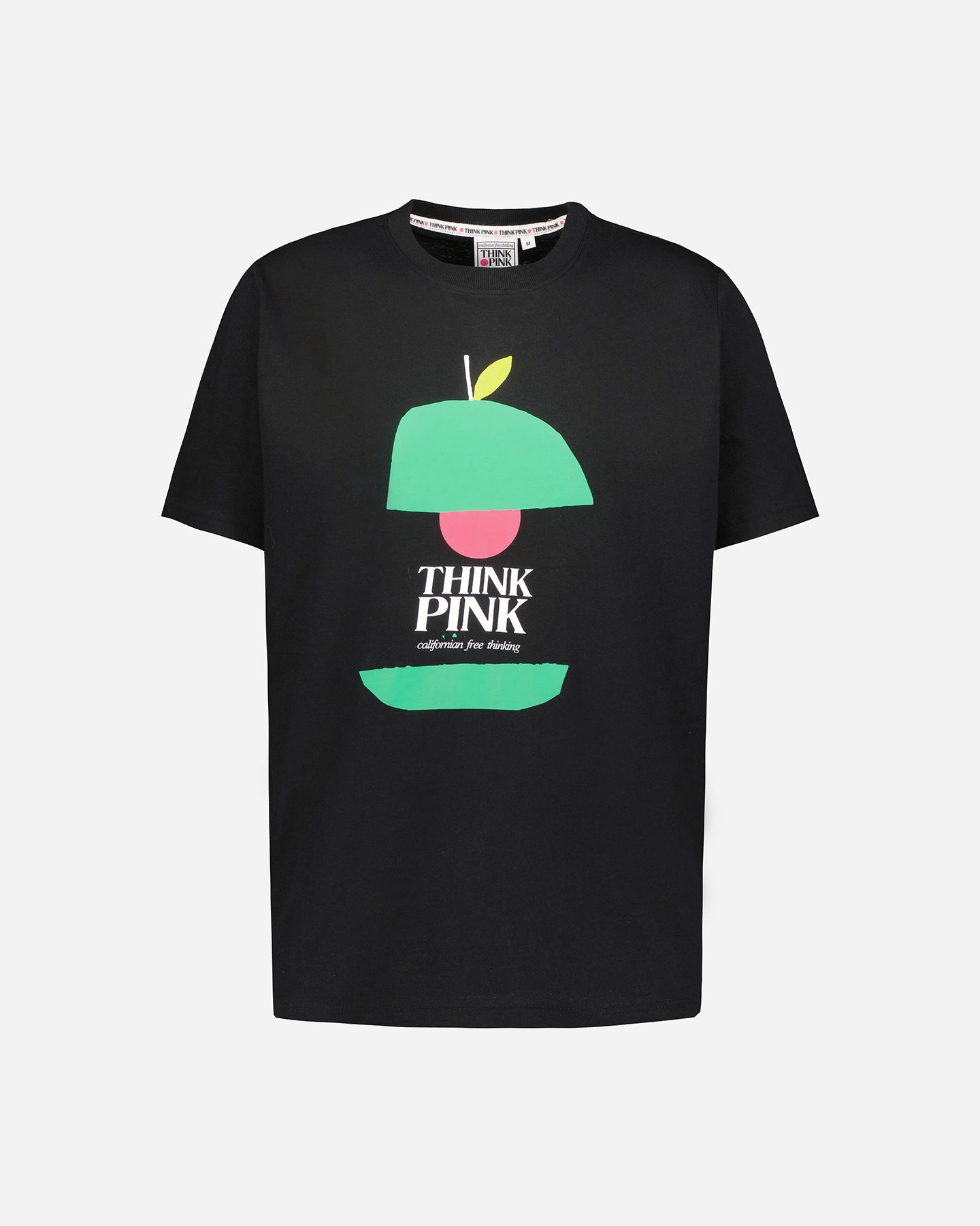 T-shirt THINK PINK APPLE M - Nero - 5 | Cisalfa Sport