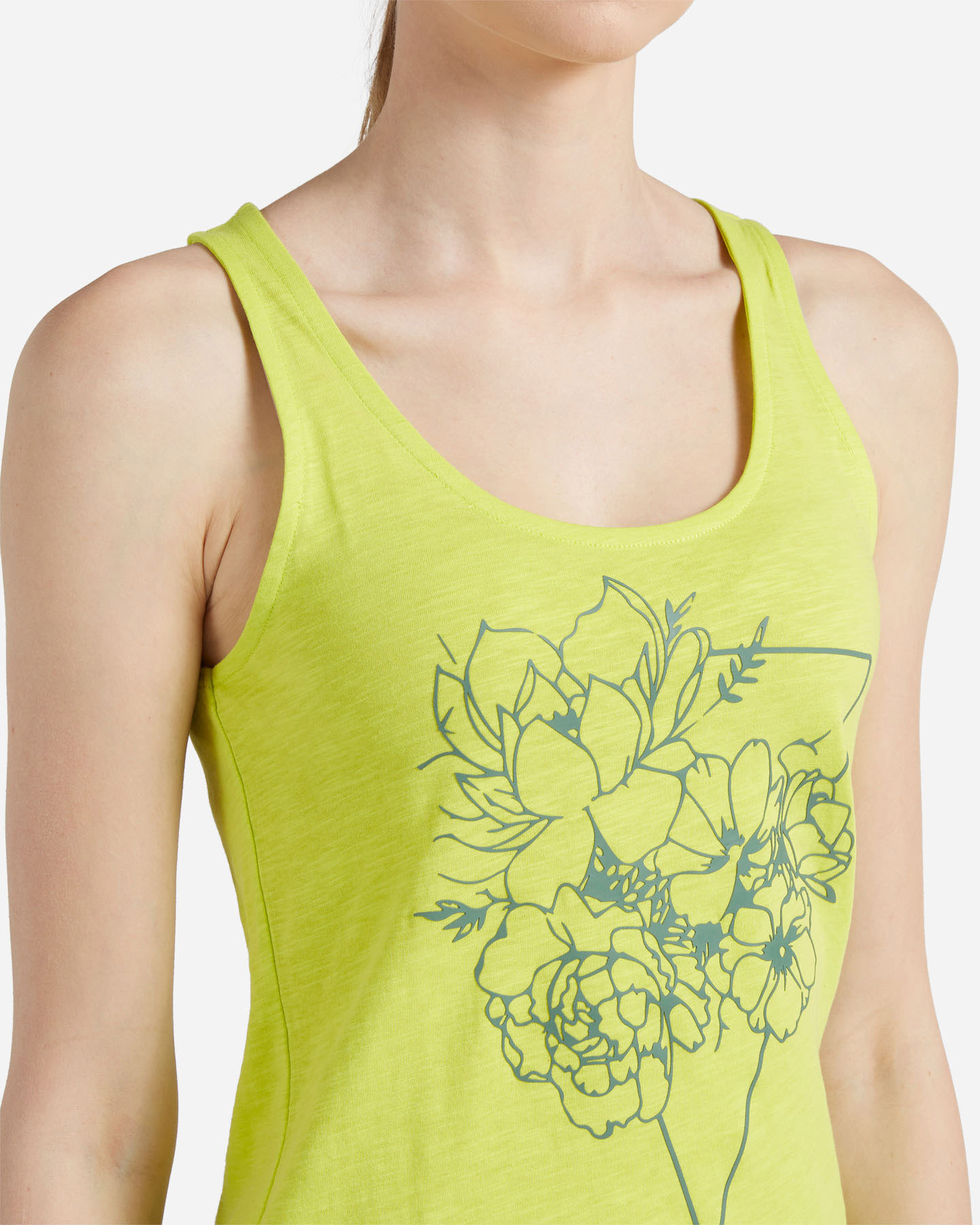 T-shirt 8848 MOUNTAIN ESSENTIAL W - Giallo - 4 | Cisalfa Sport