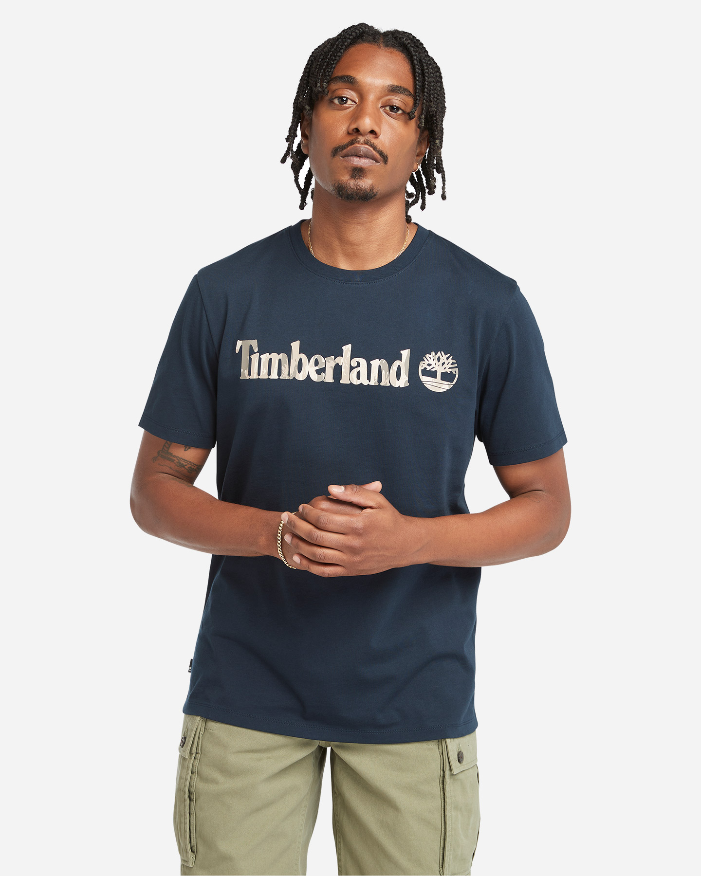 T-shirt TIMBERLAND LINEAR LOGO M - 1 | Cisalfa Sport