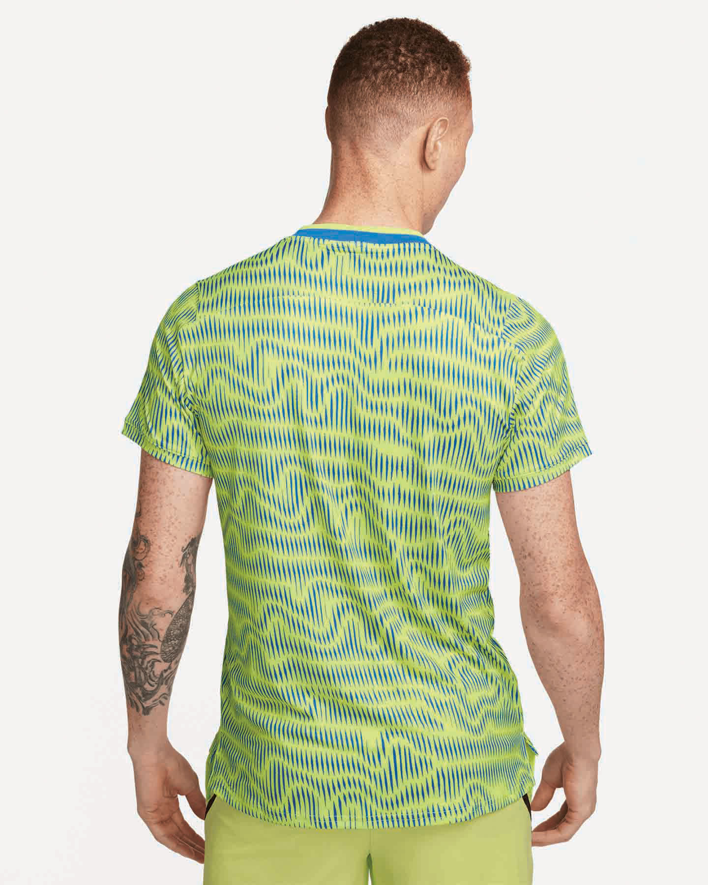 T-shirt tennis NIKE COURT DRI FIT ADVANTAGE M - Verde - 1 | Cisalfa Sport