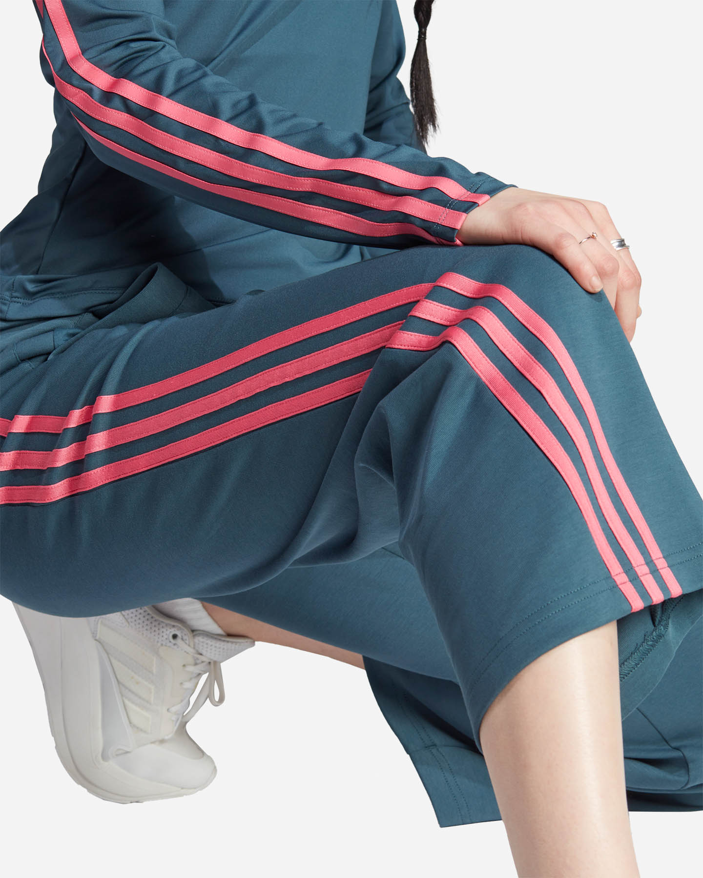 Pantalone ADIDAS 3 STRIPES W - Blu - 5 | Cisalfa Sport