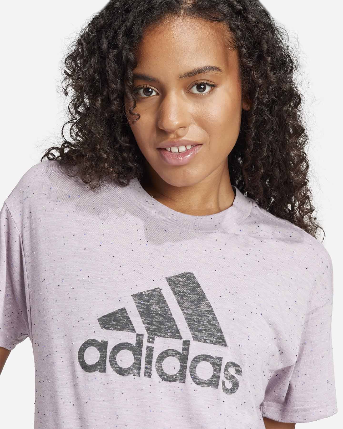 T-shirt ADIDAS FUTURE ICONS WINNERS 3.0 W - Lilla - 4 | Cisalfa Sport