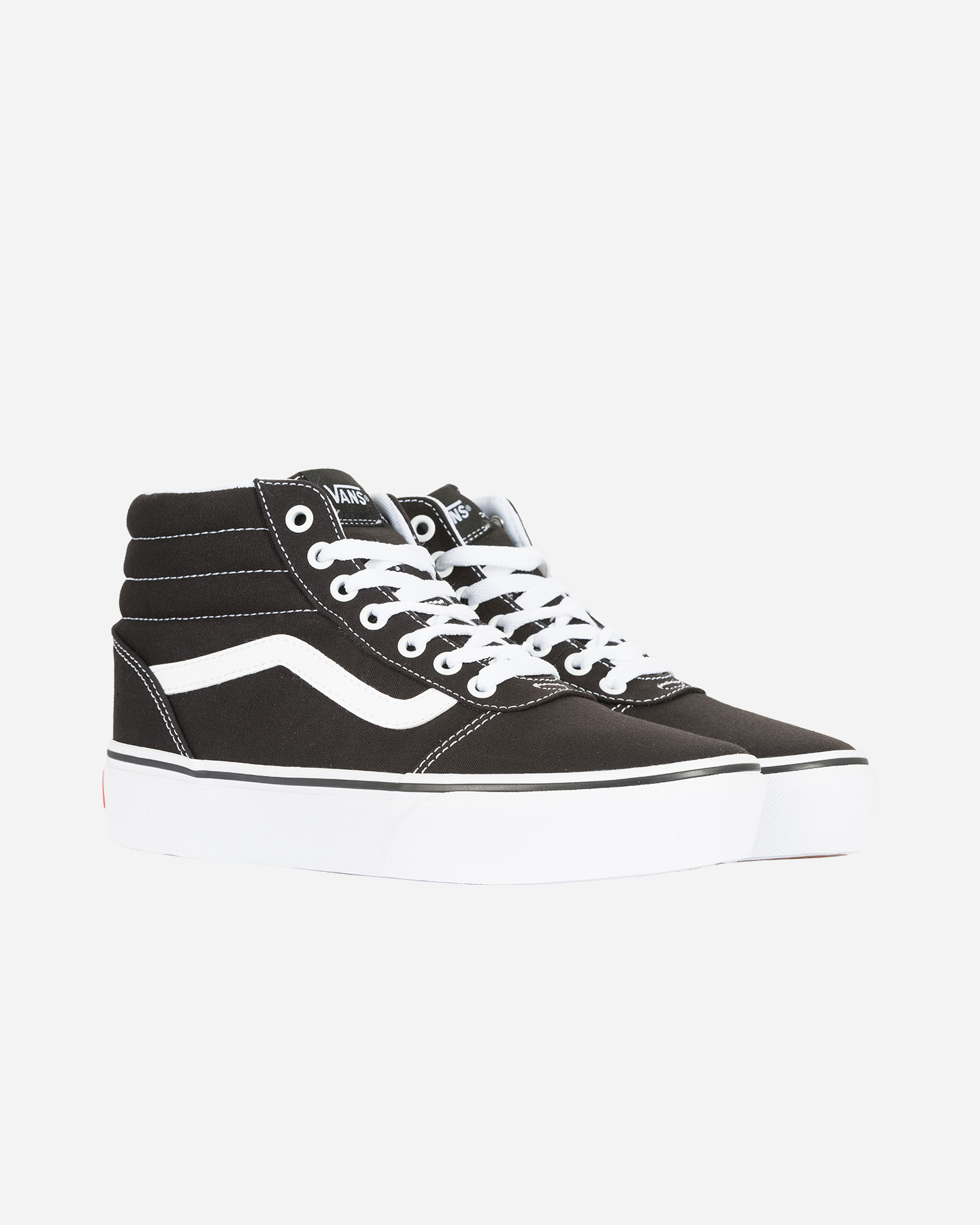 Scarpe sneakers VANS WARD HI PLATFORM CANVAS W - Nero - 1 | Cisalfa Sport